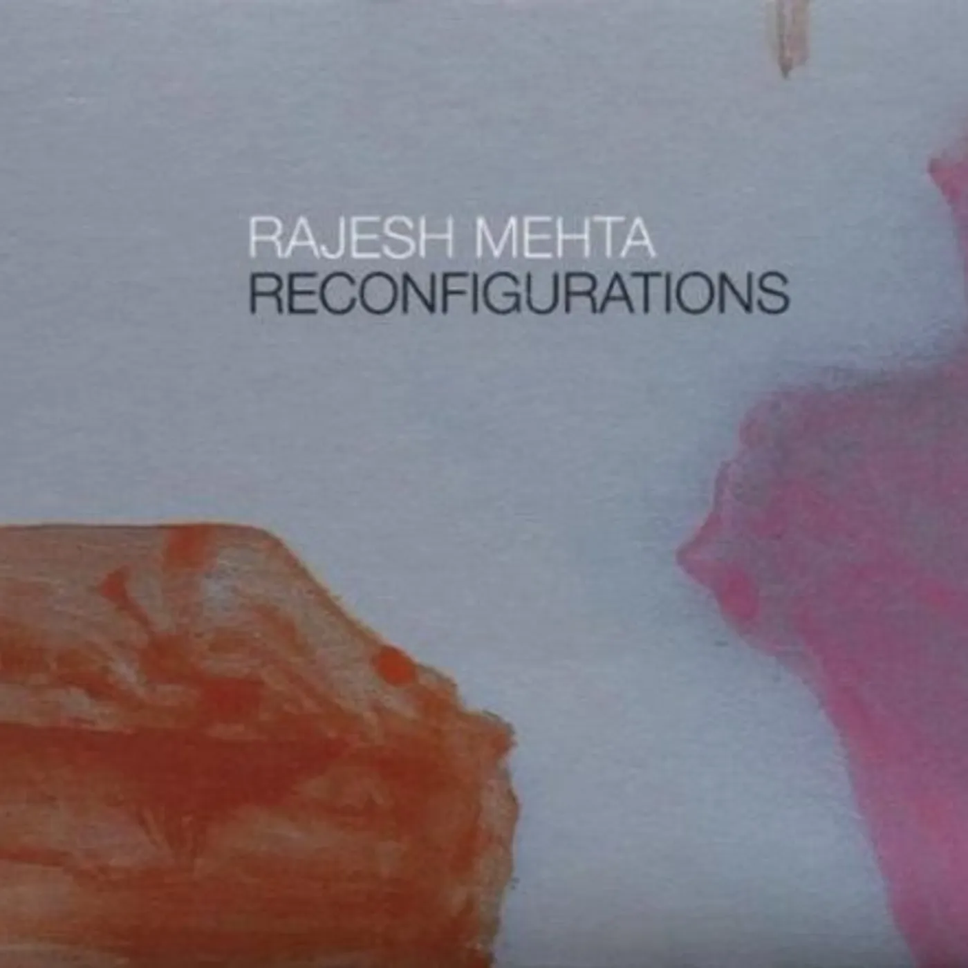 Rajesh Mehta RECONFIGURATIONS CD