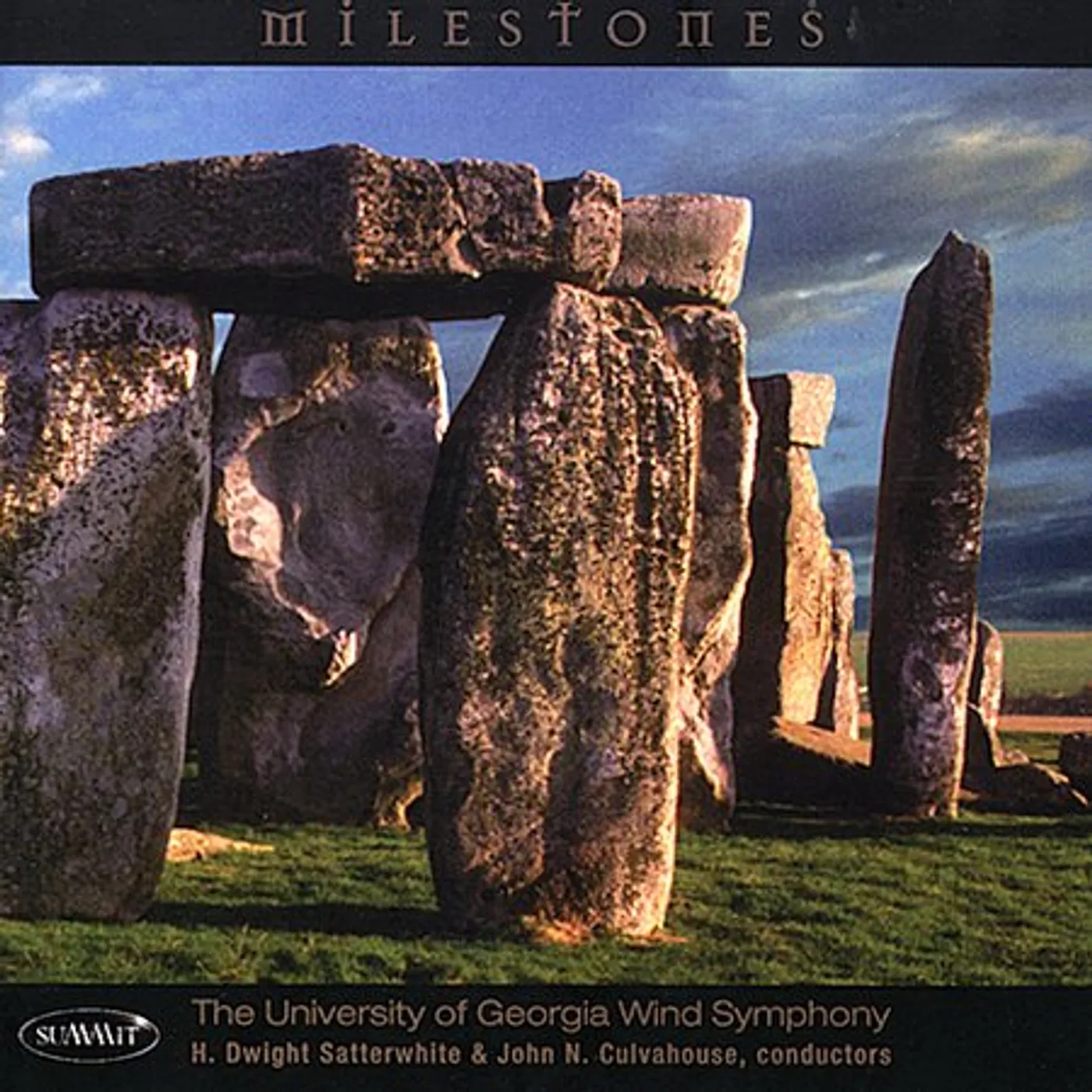 University of Georgia Wind Symphony MILESTONES CD