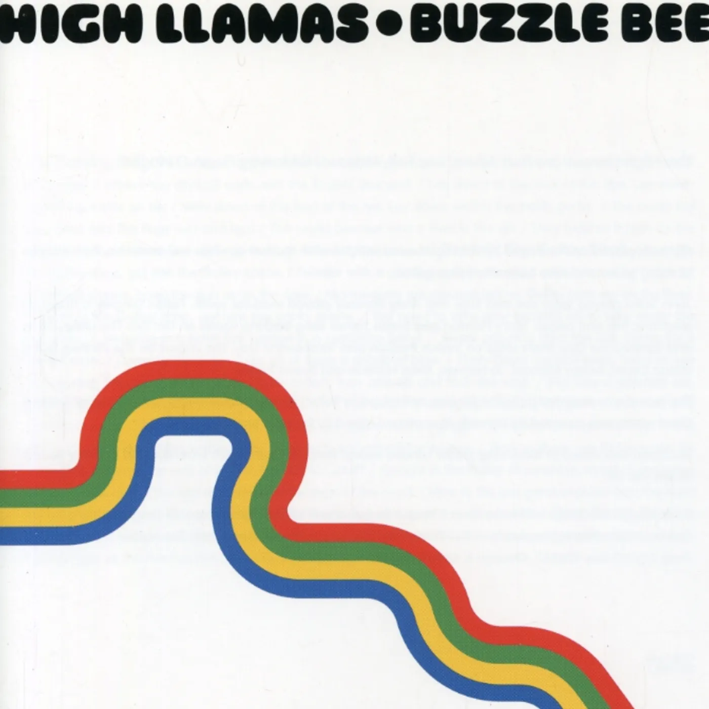 High Llamas BUZZLE BEE CD
