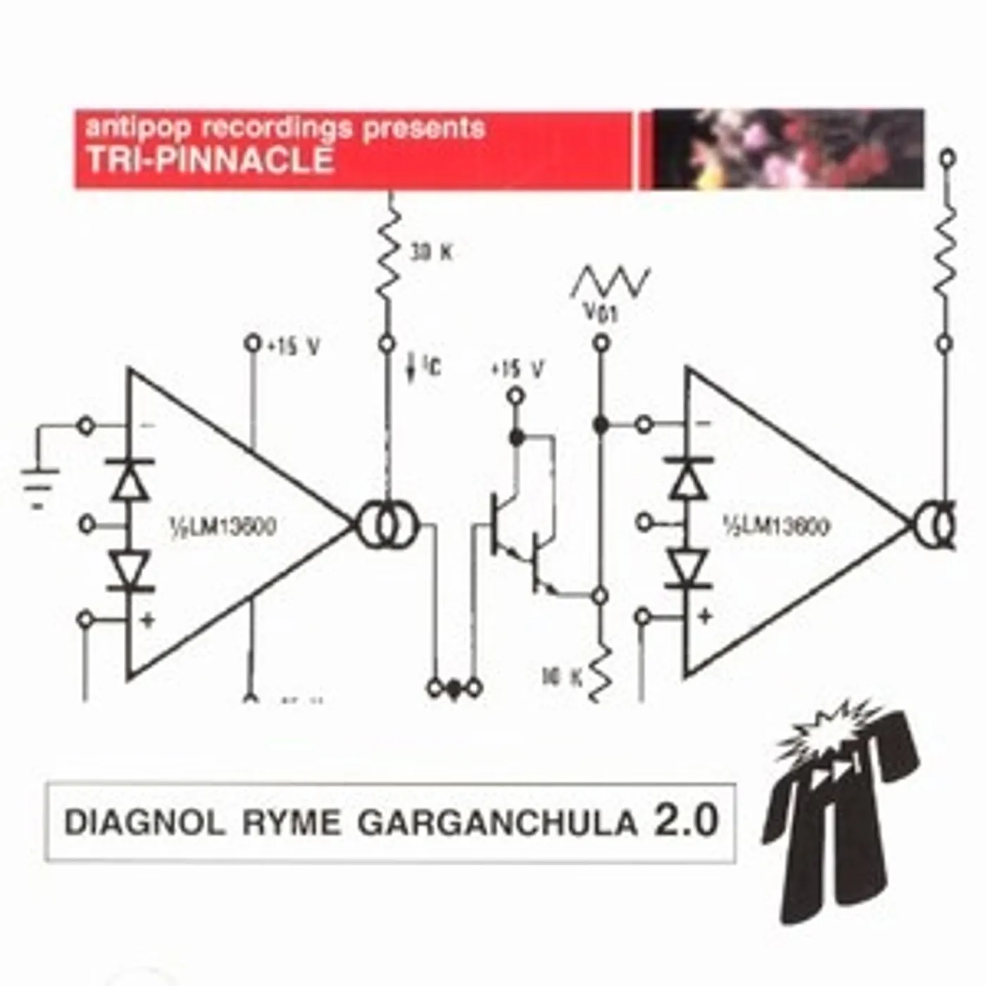 Tri-Pinnacle Diagnol Ryme Garganchula 2.0 Vinyl Record