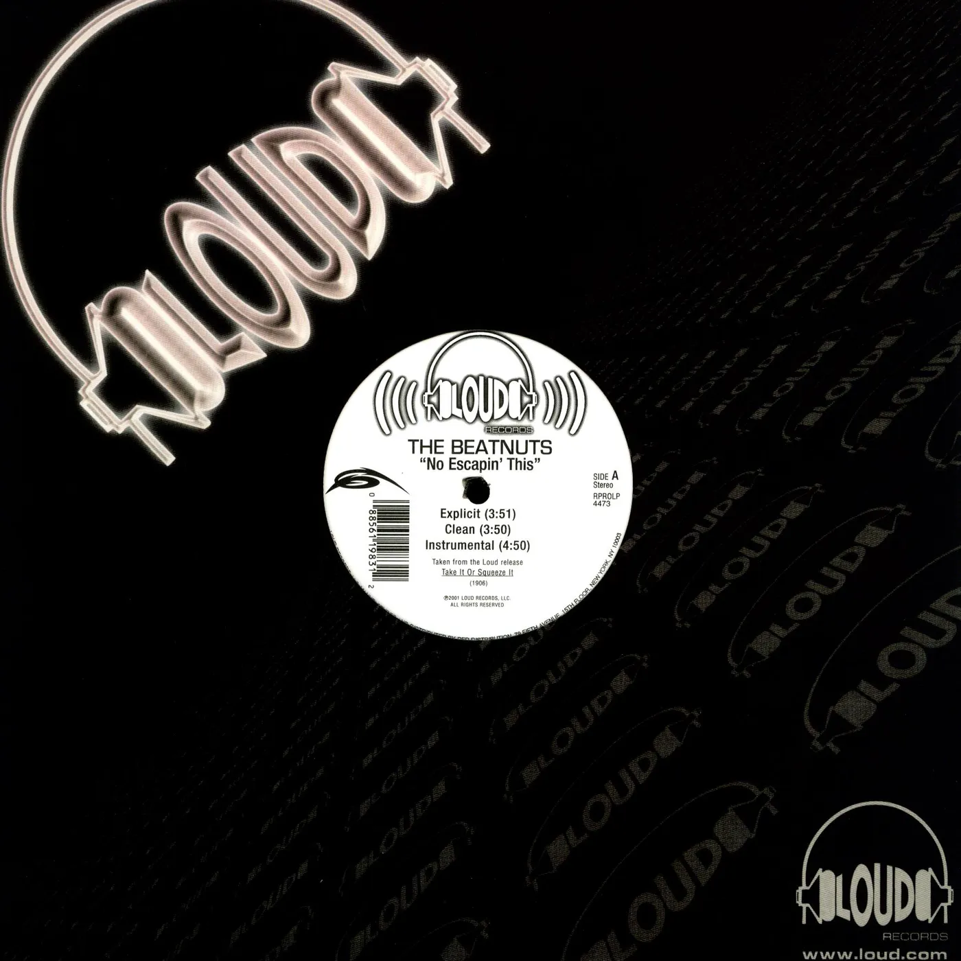 The Beatnuts No Escapin' This Vinyl Record