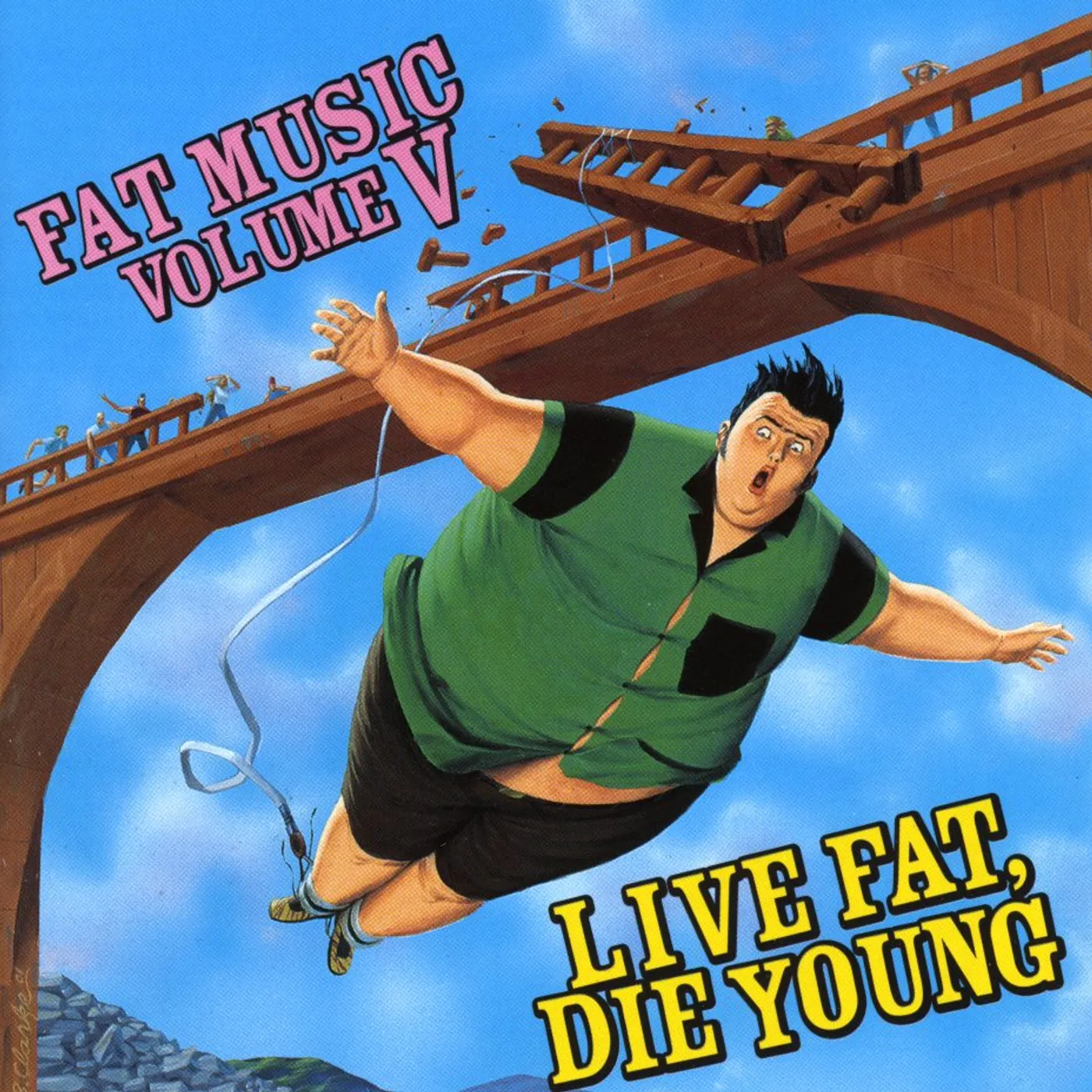 FAT MUSIC 5: LIVE FAT DIE YOUNG / VARIOUS CD