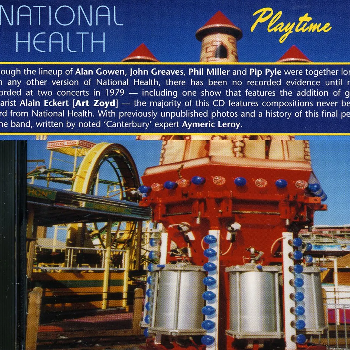 National Health PLAYTIME CD