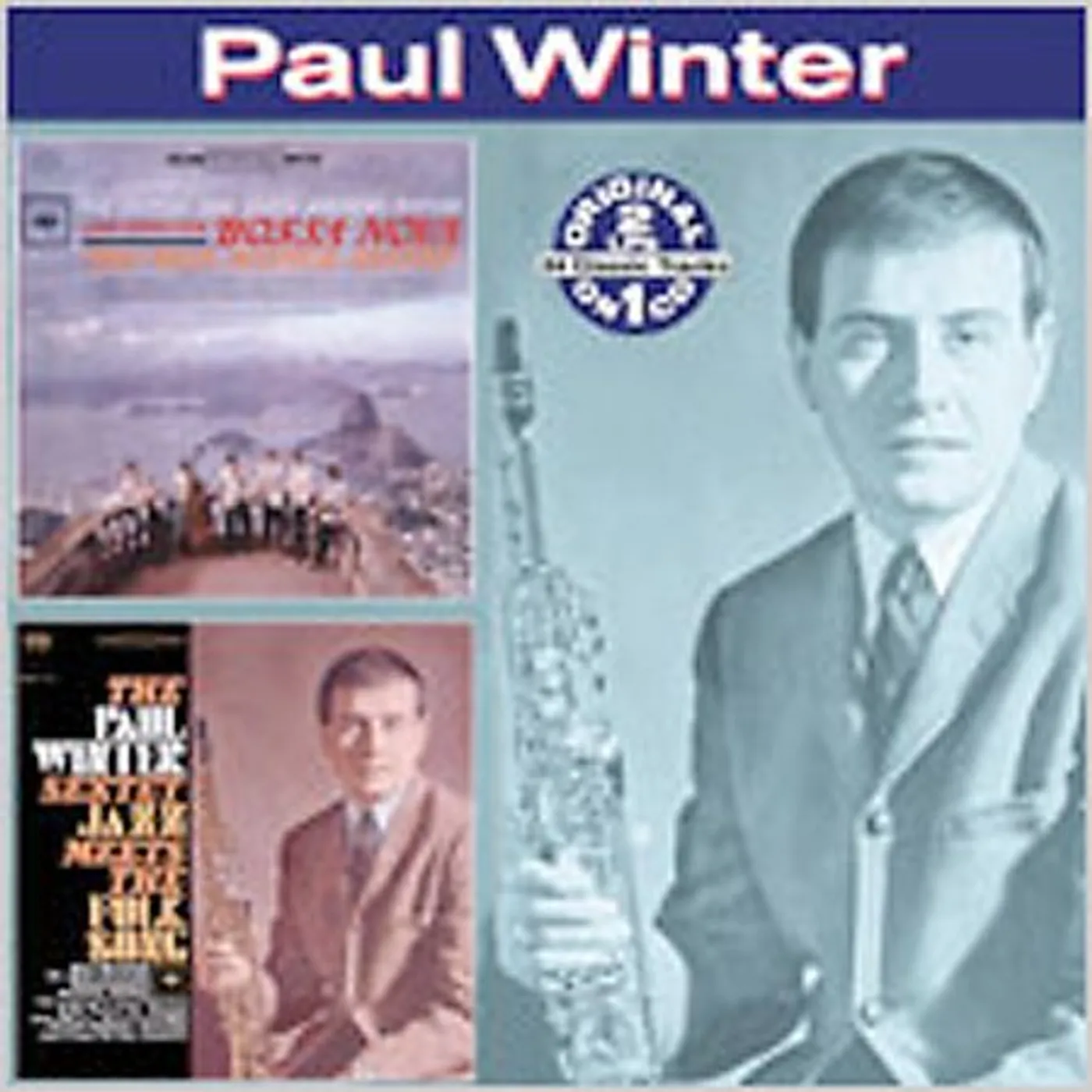 Paul Winter JAZZ MEETS THE BOSSA NOVA / JAZZ MEETS FOLK SONG CD