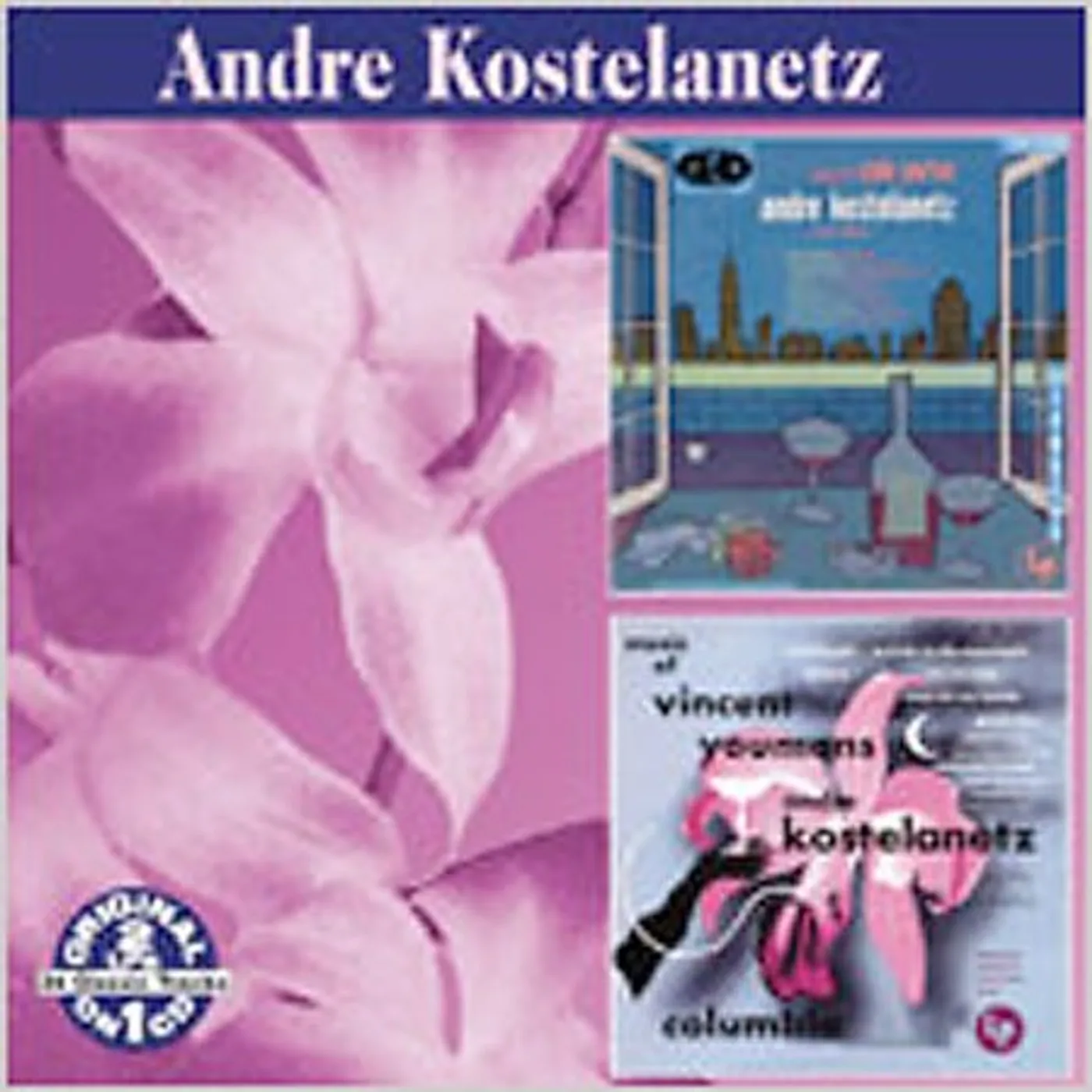 Andre Kostelanetz MUSIC OF COLE PORTER / MUSIC OF VICTOR YOUMANS CD