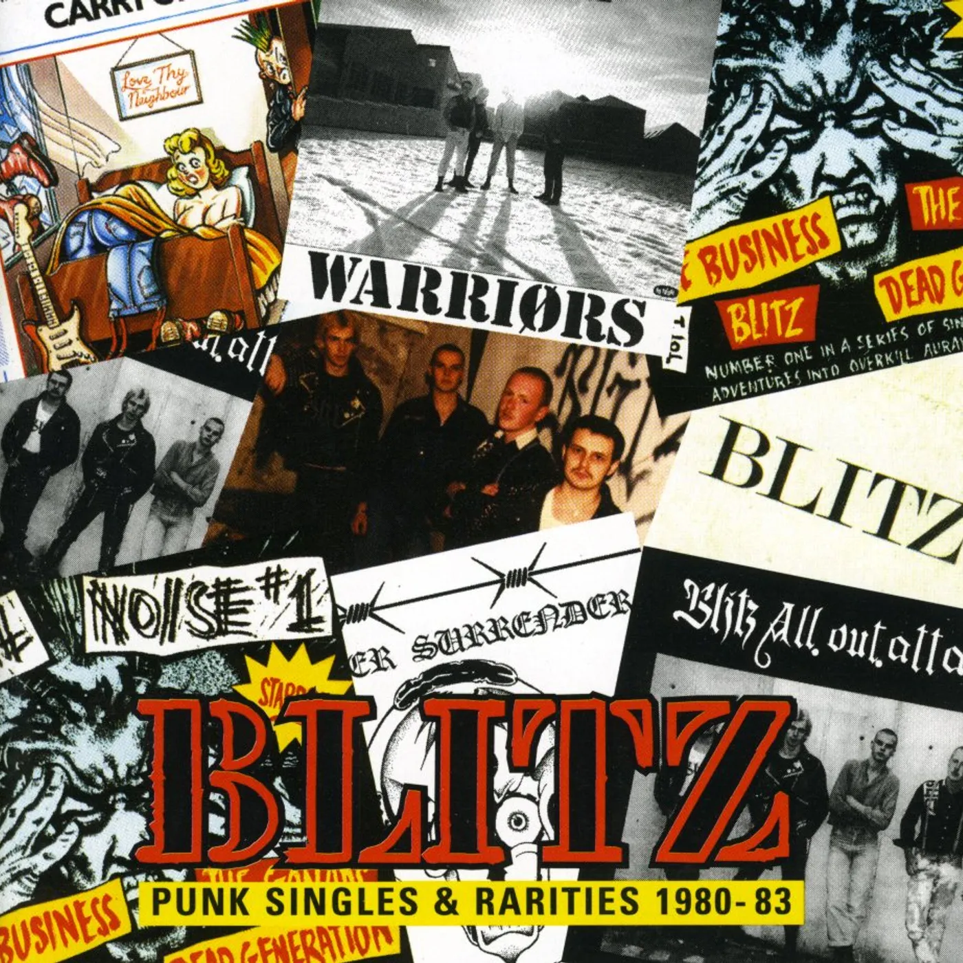 Blitz PUNK SINGLES & RARITIES 1980-1983 CD