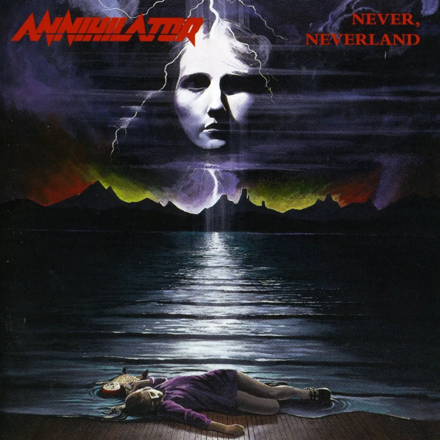 Annihilator NEVER NEVERLAND CD