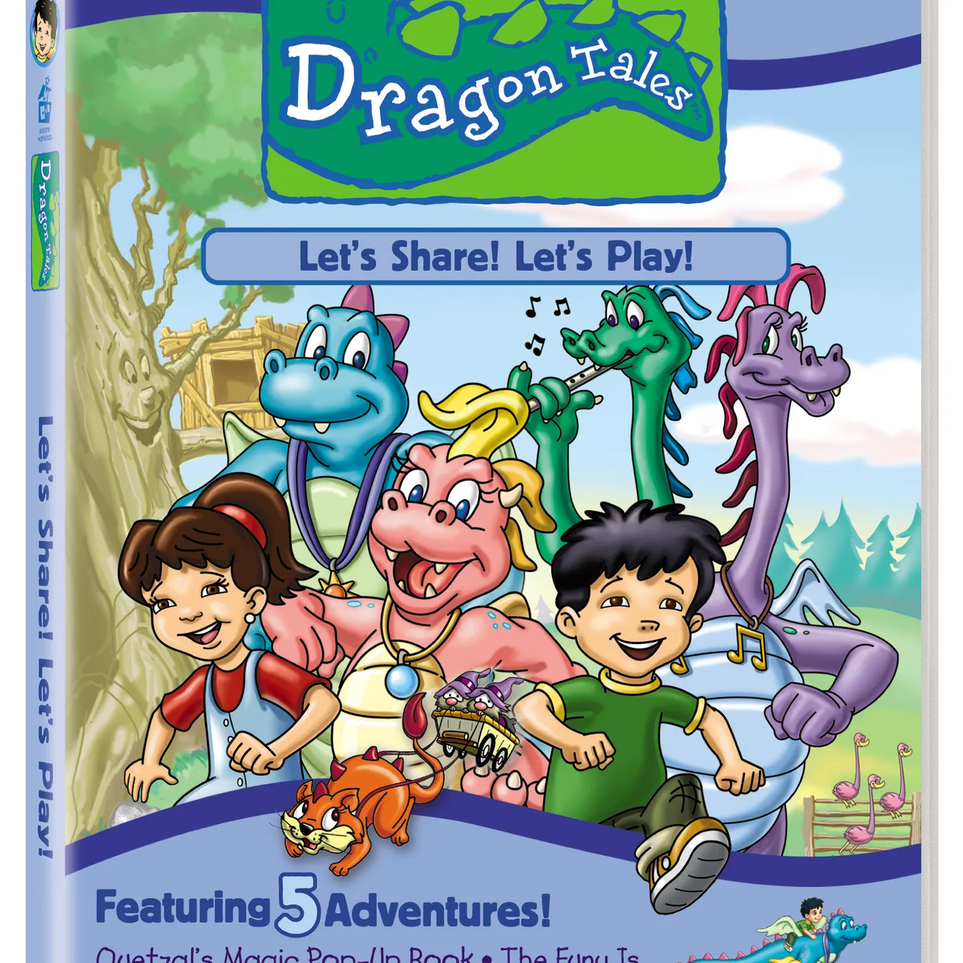 Dragon Tales LET'S SHARE LET'S PLAY DVD