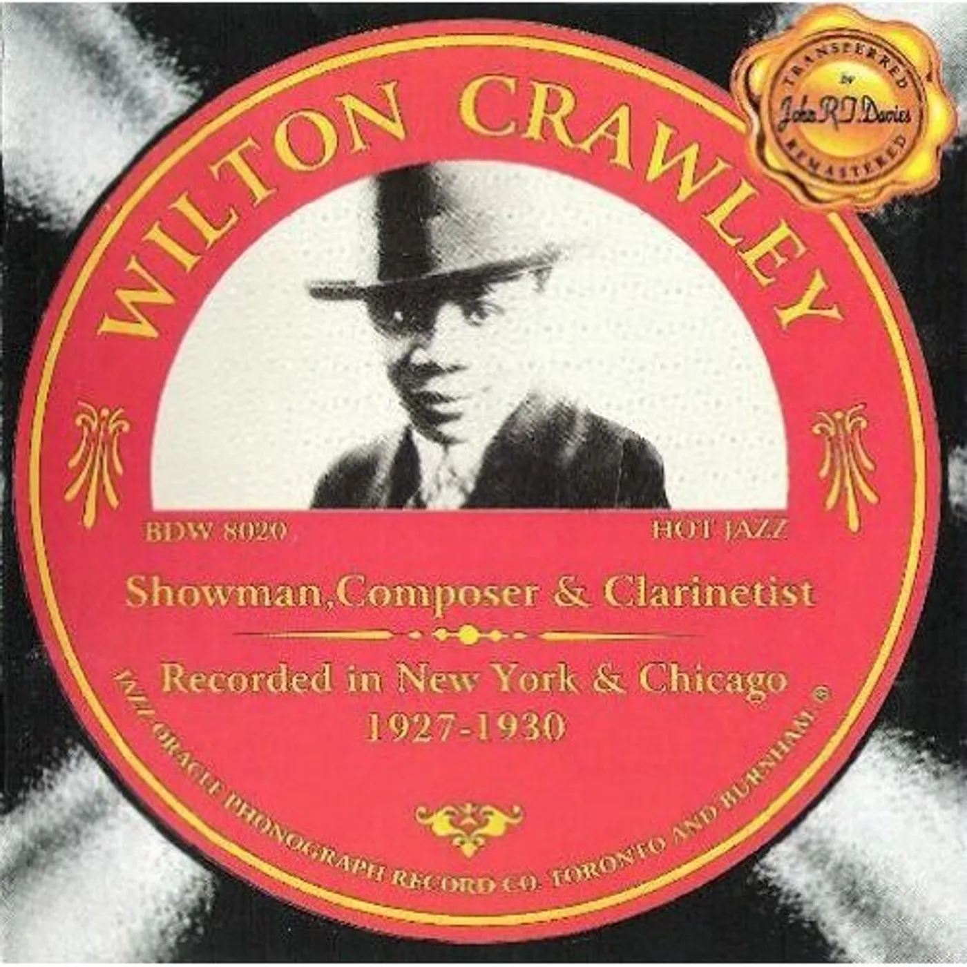 Wilton Crawley SHOWMAN COMPOSER & CLARINETIST CD
