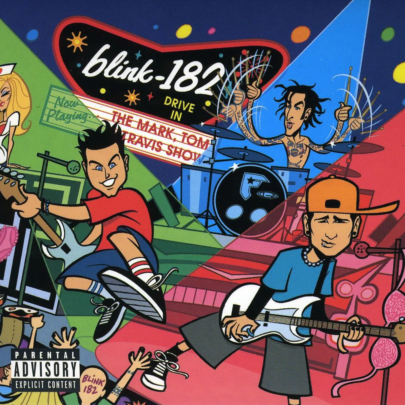 blink-182 MARK TOM & TRAVIS SHOW: THE ENEMA STRIKES BACK CD