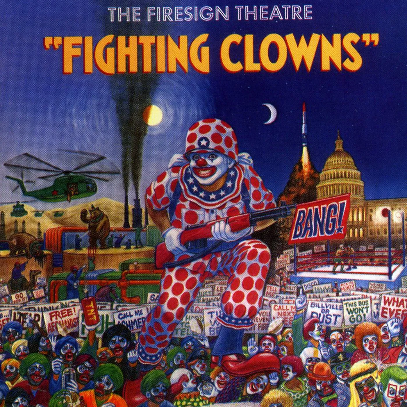 The Firesign Theatre FIGHTING CLOWNS CD