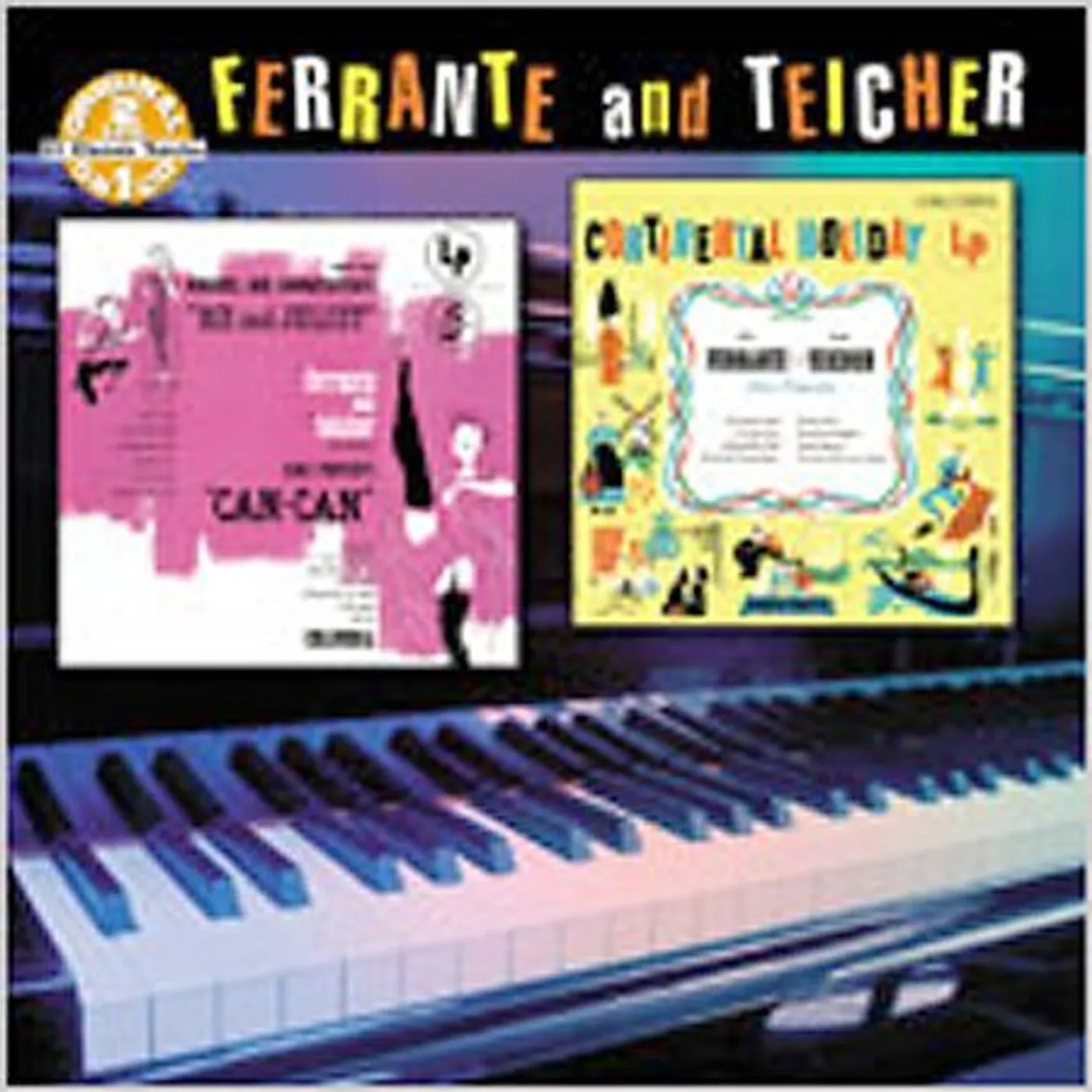 Ferrante & Teicher ME & JULIET / CAN-CAN / CONTINENTAL HOLIDAY CD