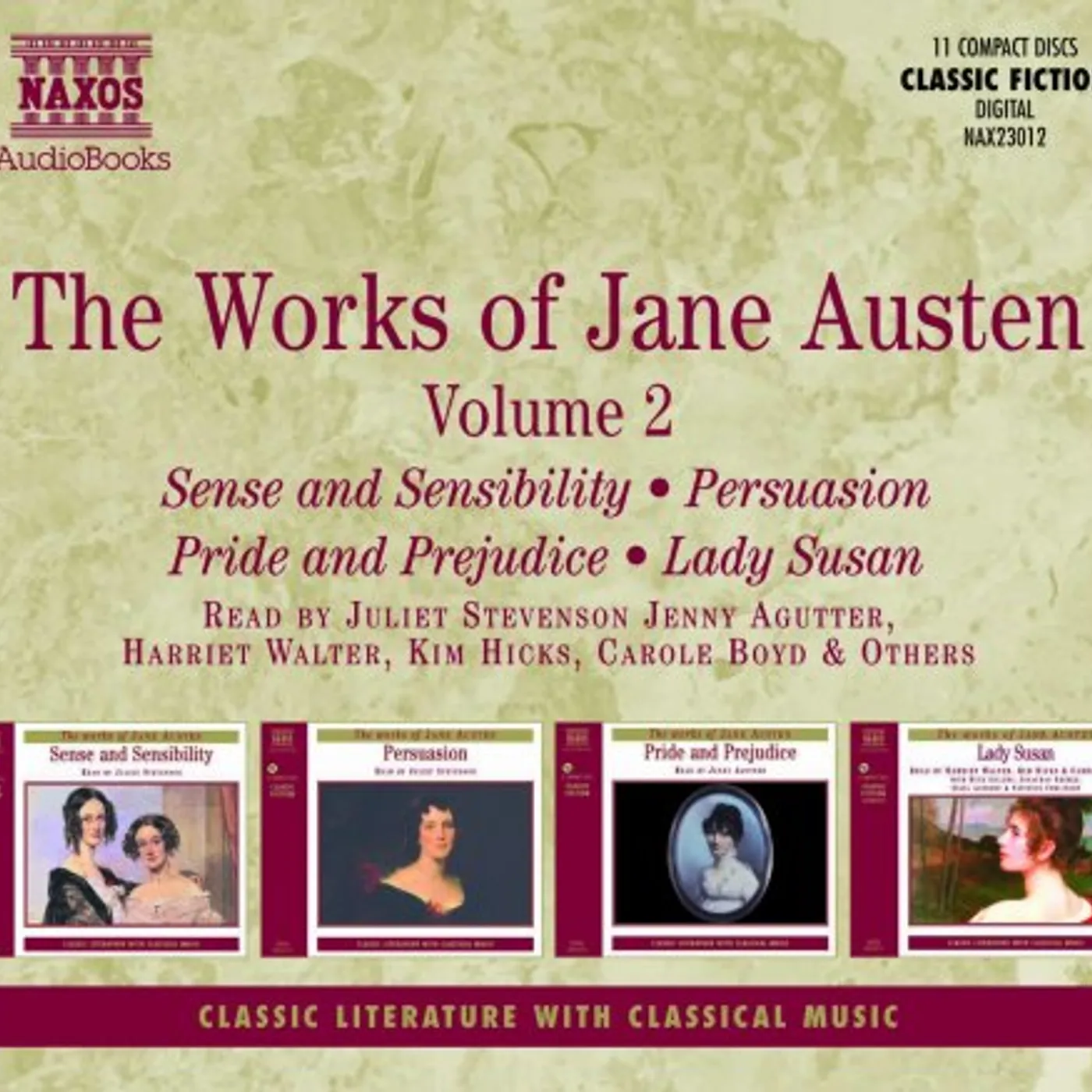 WORKS OF JANE AUSTEN 2 CD