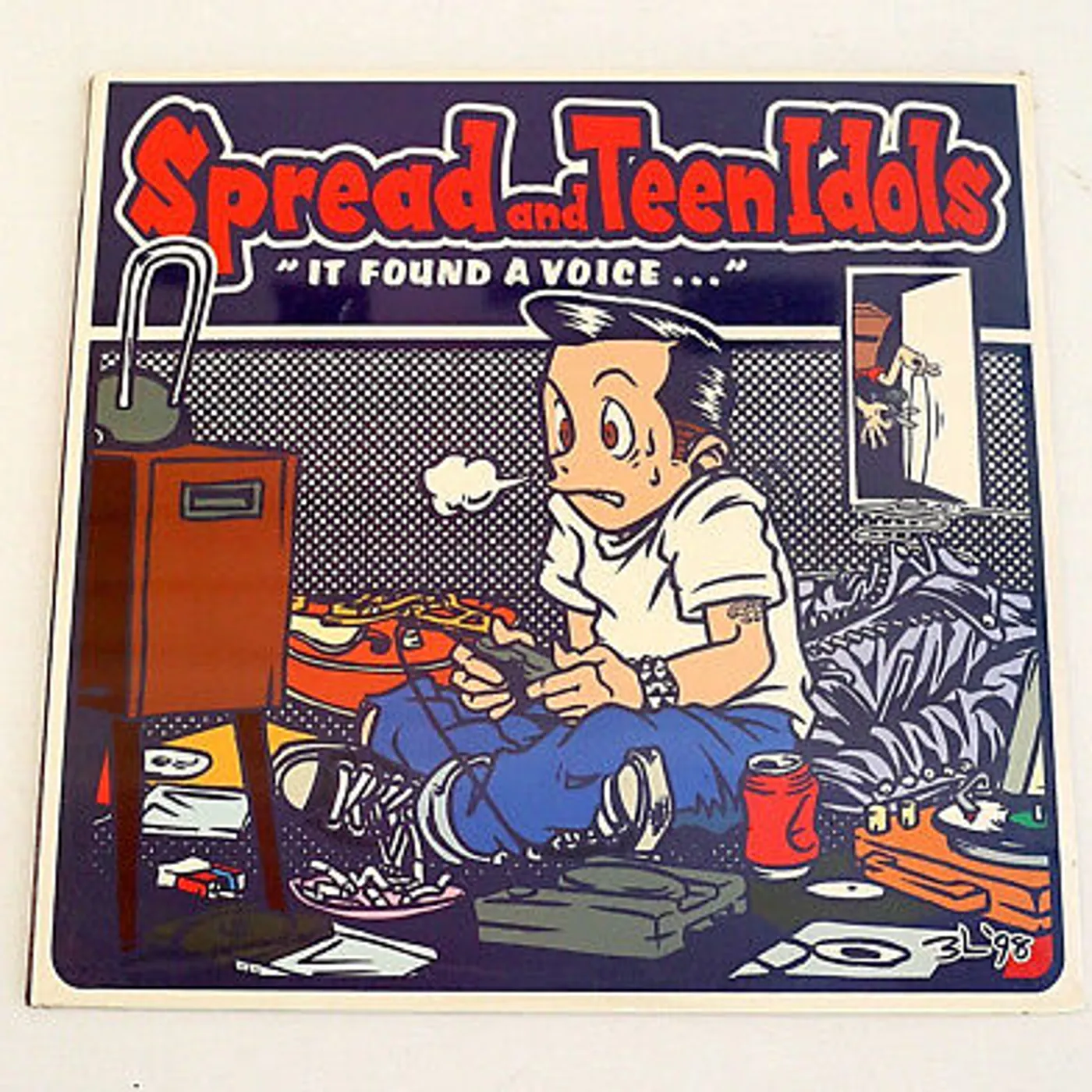 TEEN IDOLS / SPREAD SPLIT 10-INCH (Vinyl)