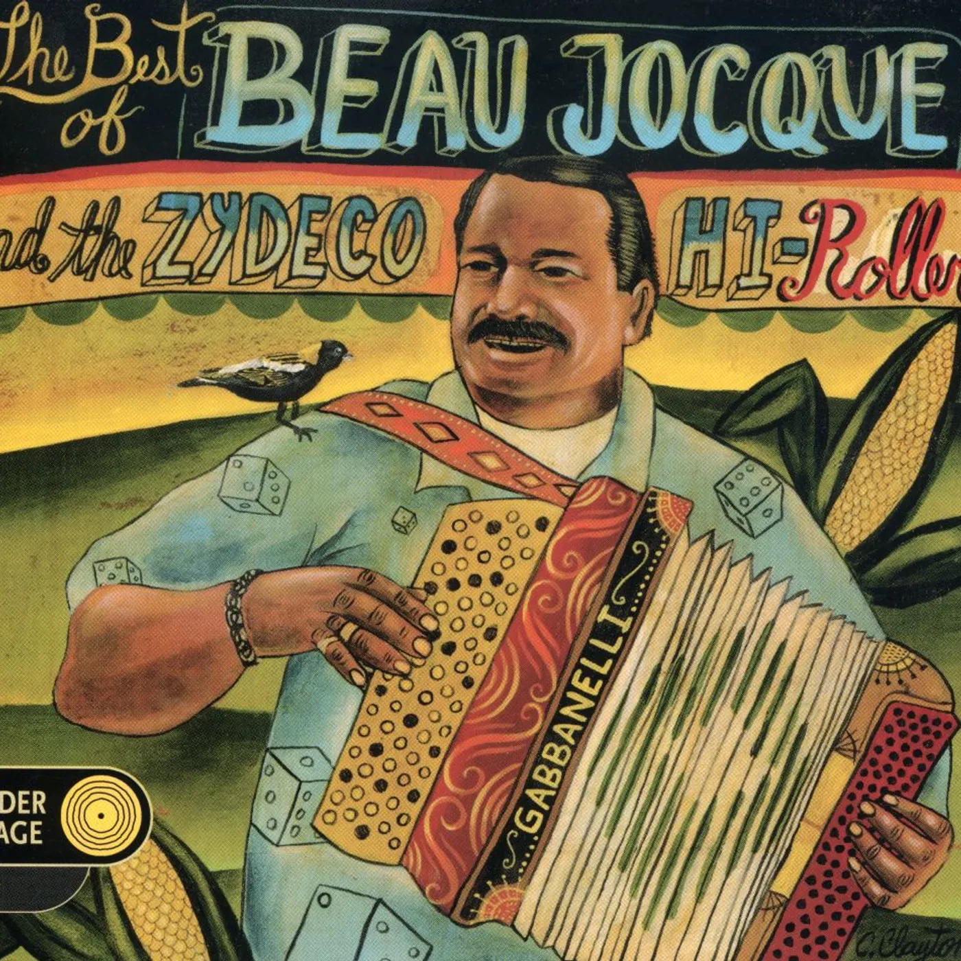 Beau Jocque and the Zydeco Hi-Rollers BEST OF CD
