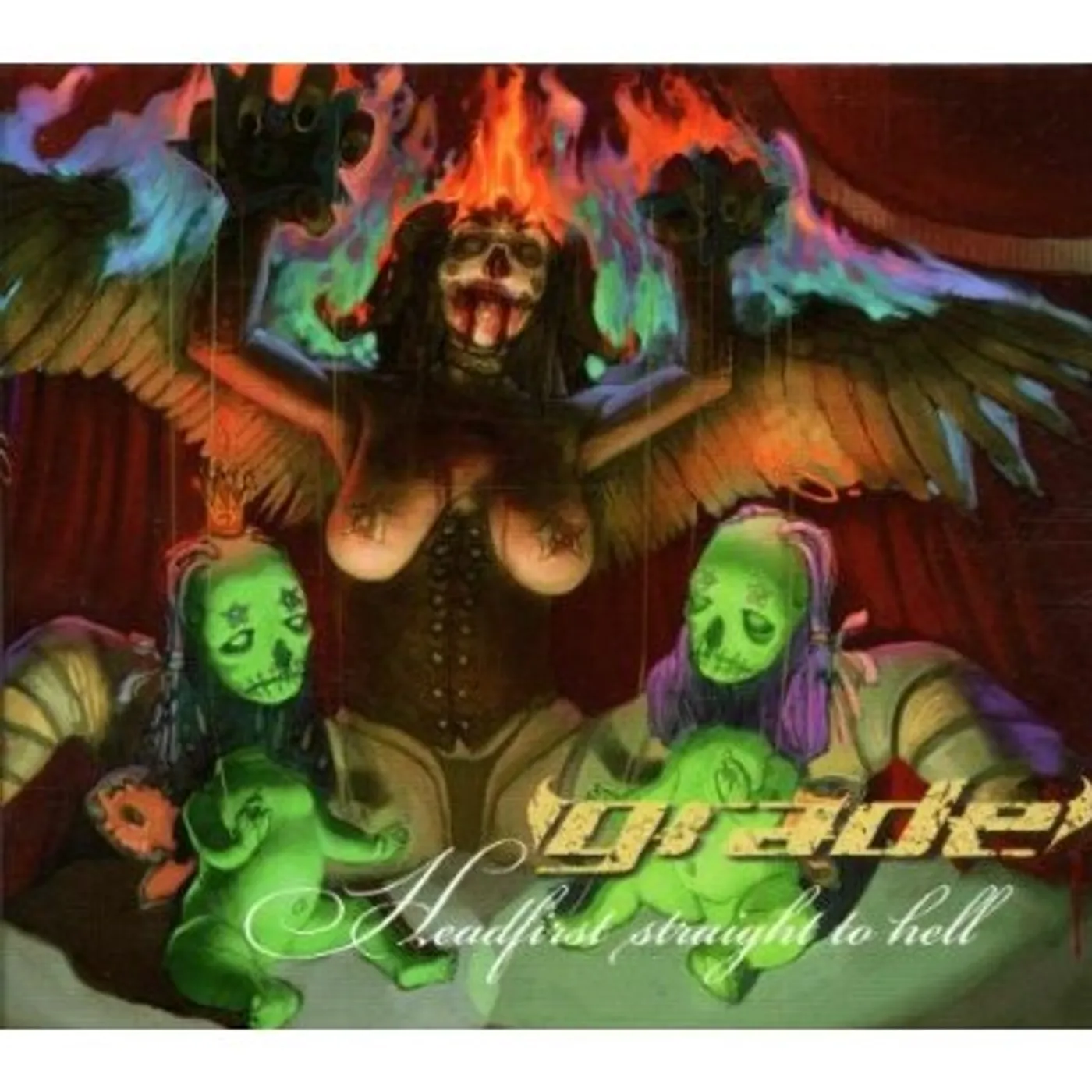 Grade HEADFIRST STRAIGHT TO HELL CD