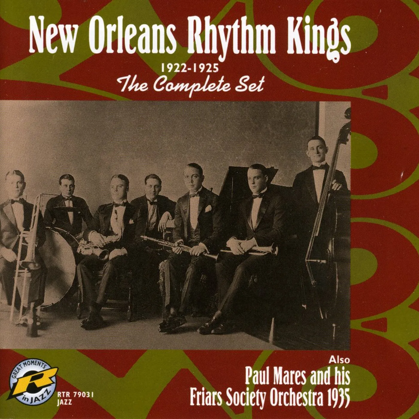 New Orleans Rhythm Kings 1922-1925 COMPLETE SET CD