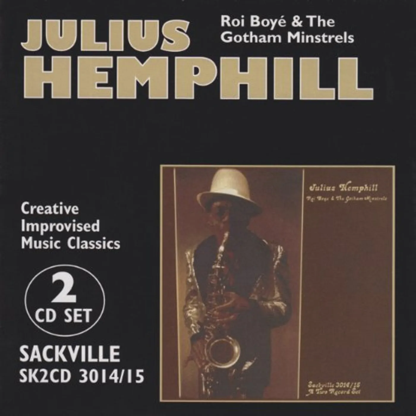 Julius Hemphill ROI BOYE & THE GOTHAM MINSTRELS CD