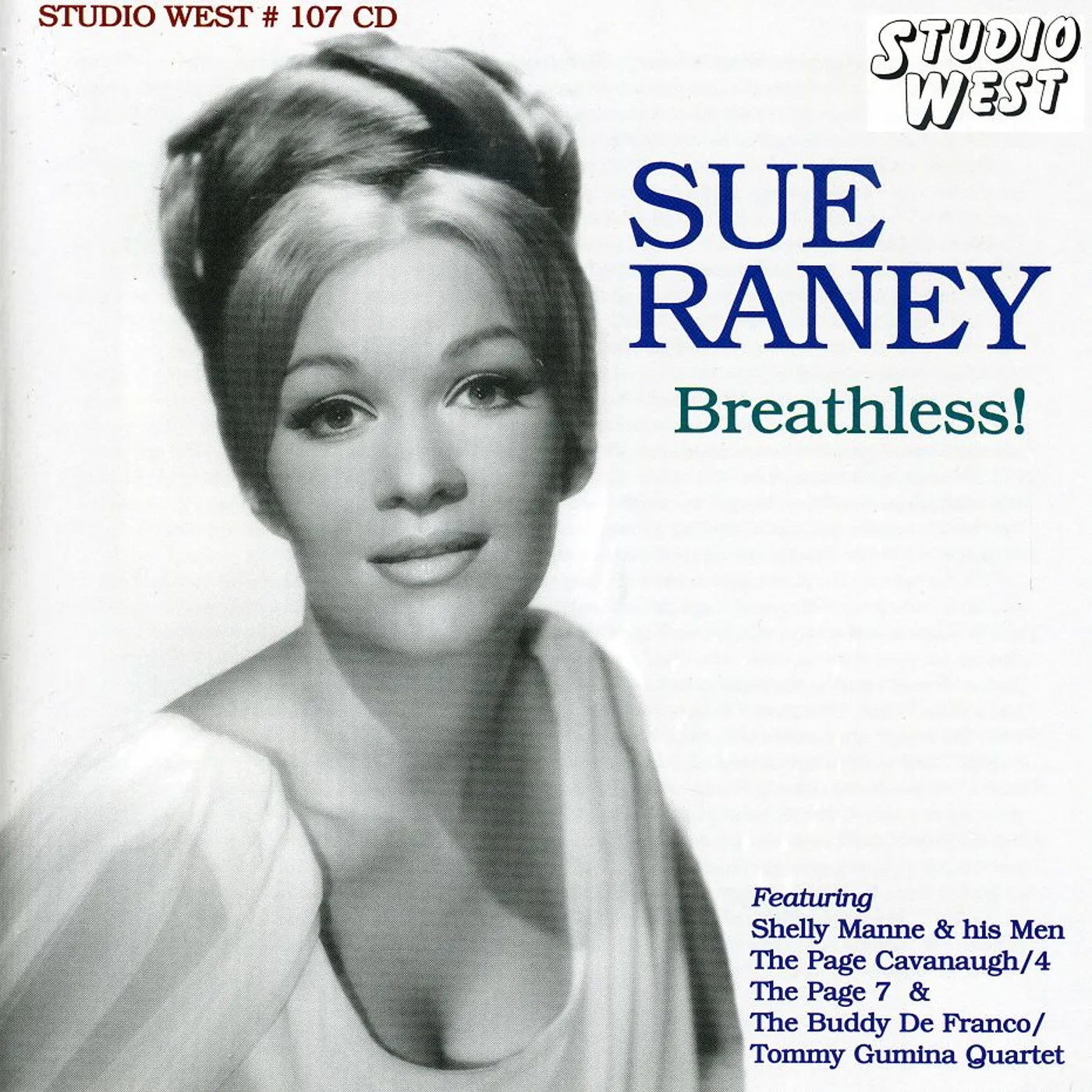 Sue Raney BREATHLESS CD