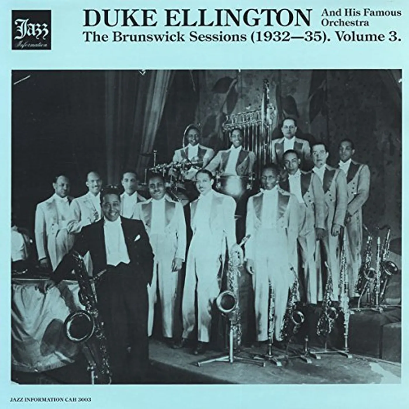 Duke Ellington BRUNSWICK SESSIONS 3 Vinyl Record