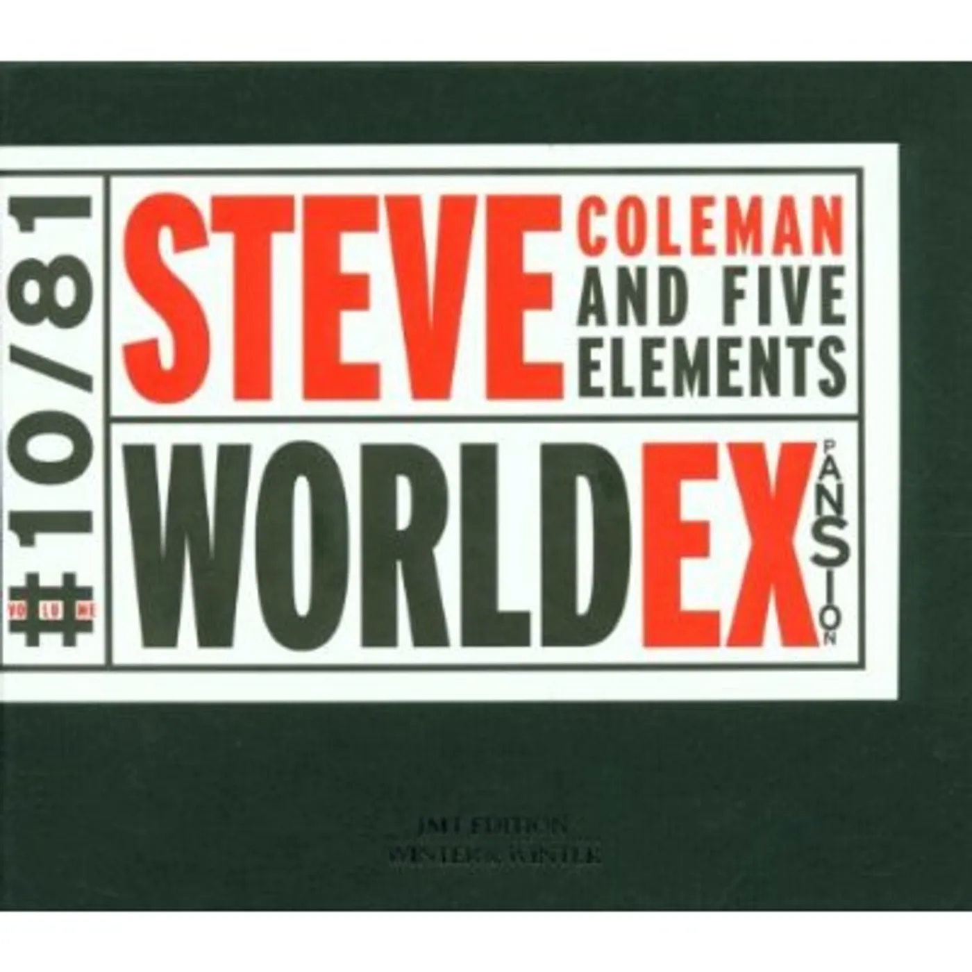 Steve Coleman / 5 Elements WORLD EXPANSION CD