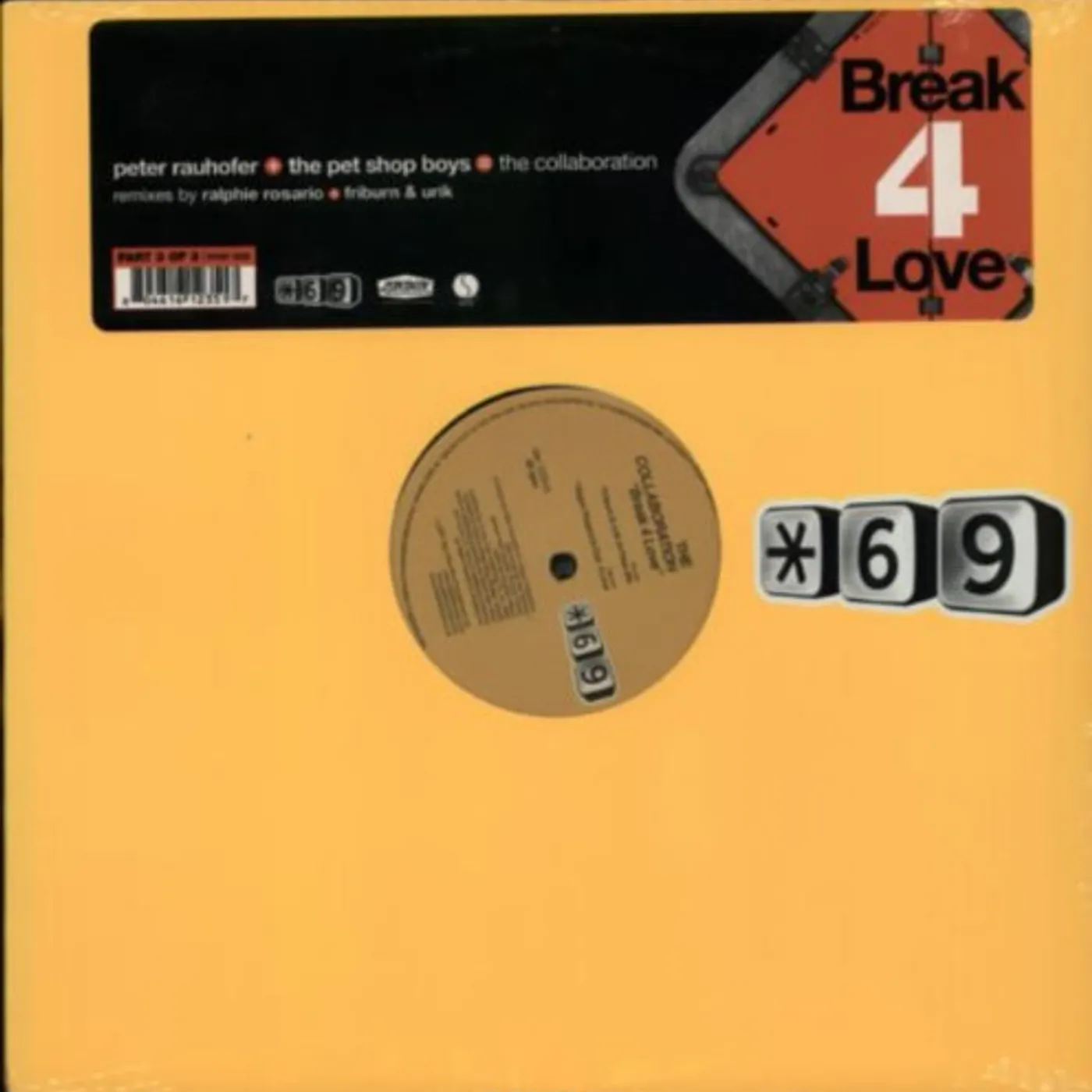 Collaboration BREAK 4 LOVE 3 Vinyl Record