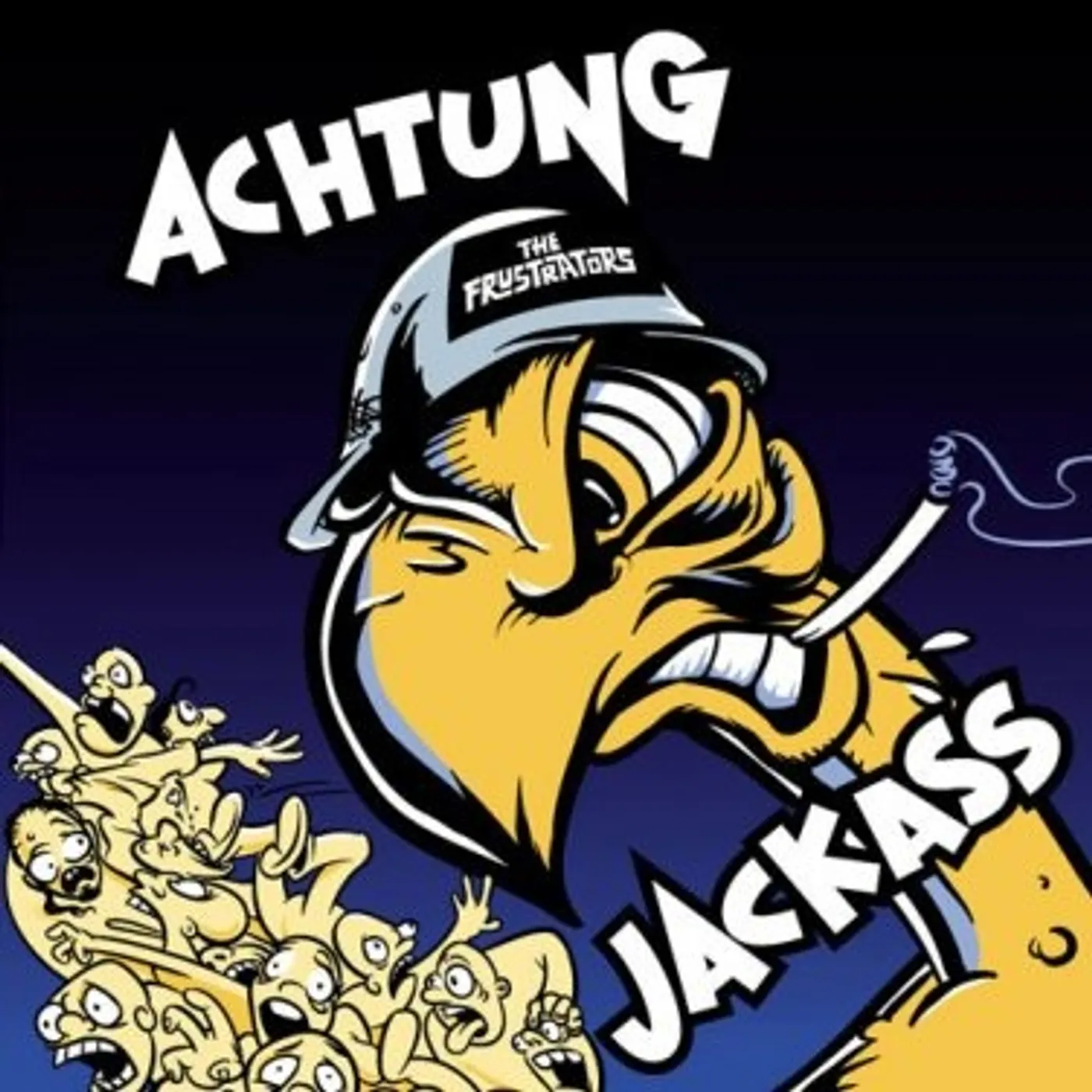 The Frustrators Achtung Jackass Vinyl Record