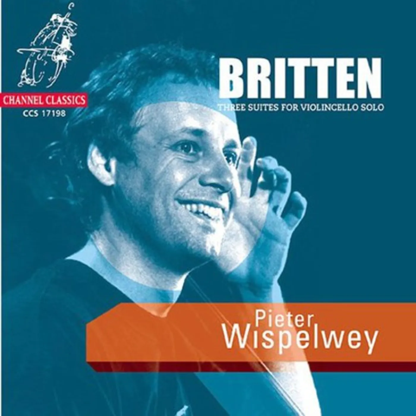 Pieter Wispelwey BRITTEN: 3 SUITES FOR SOLO CELLO CD