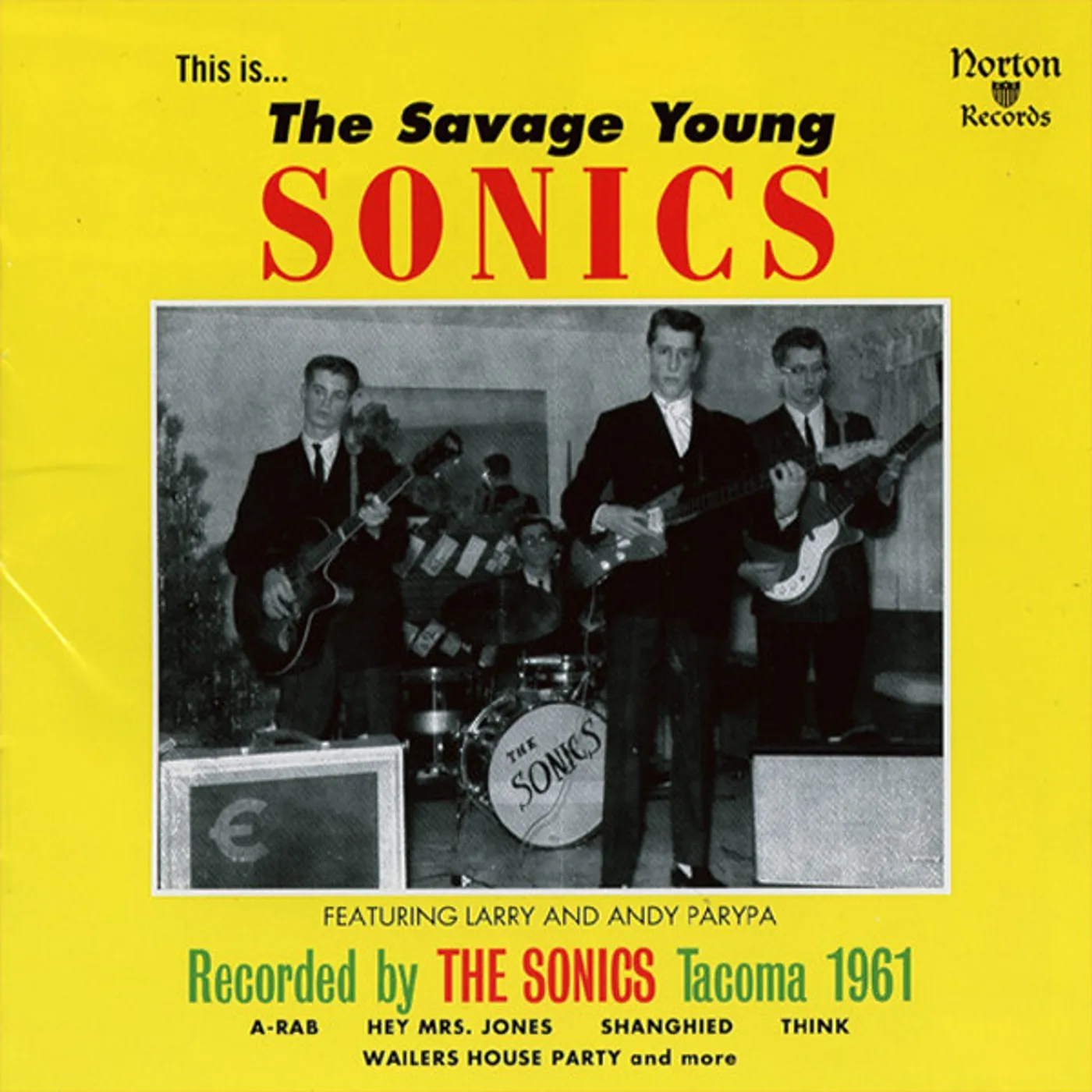 SAVAGE YOUNG SONICS Vinyl Record