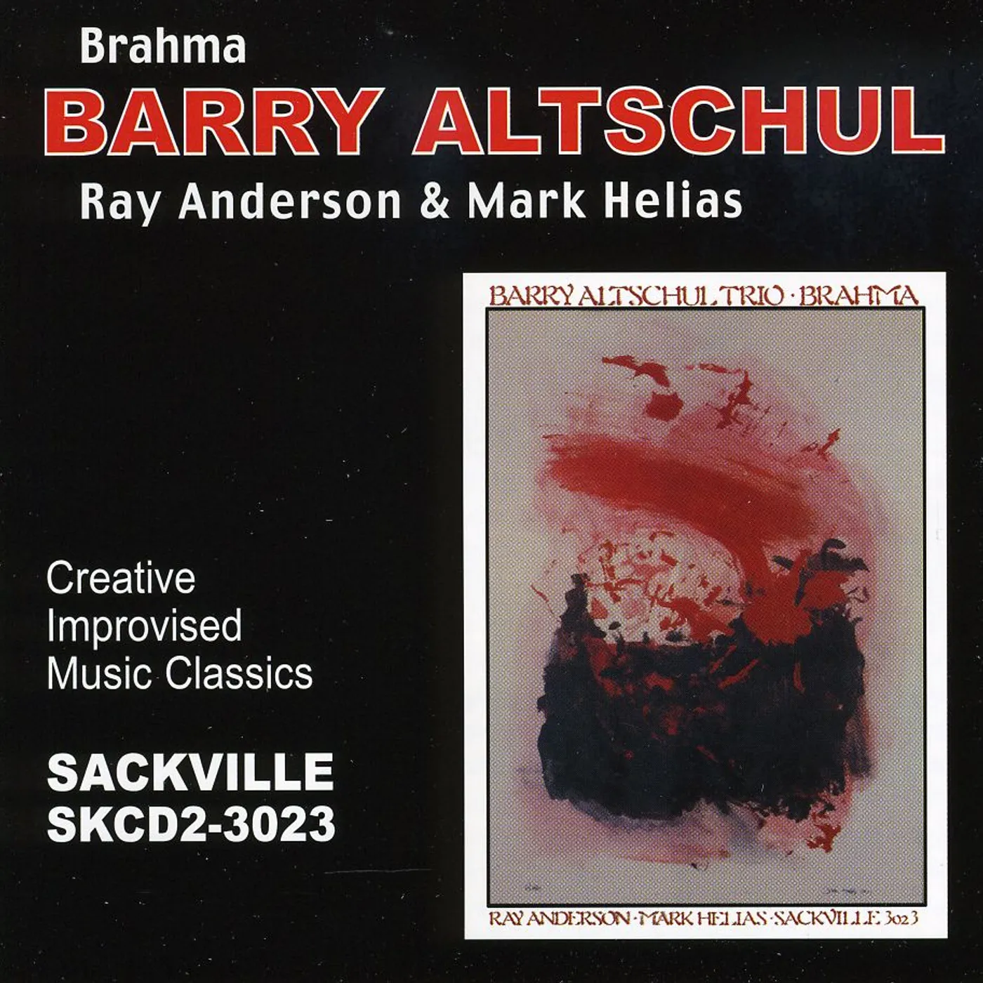 Barry Altschul BRAHMA CD