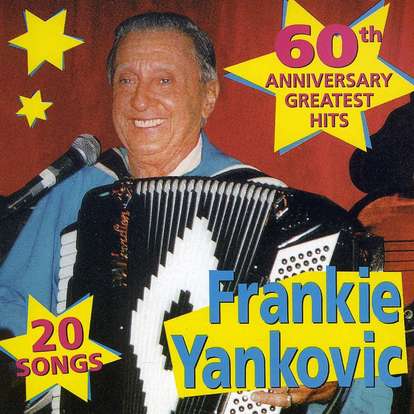 Frankie Yankovic GREATEST HITS (20 SONGS) CD