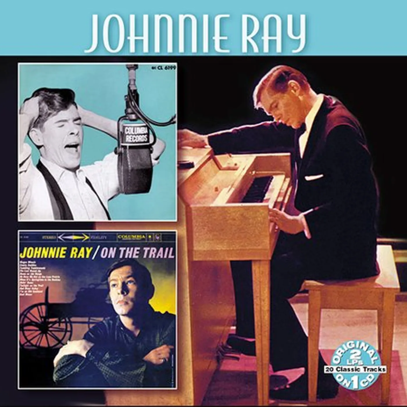 JOHNNIE RAY / ON THE TRAIL CD