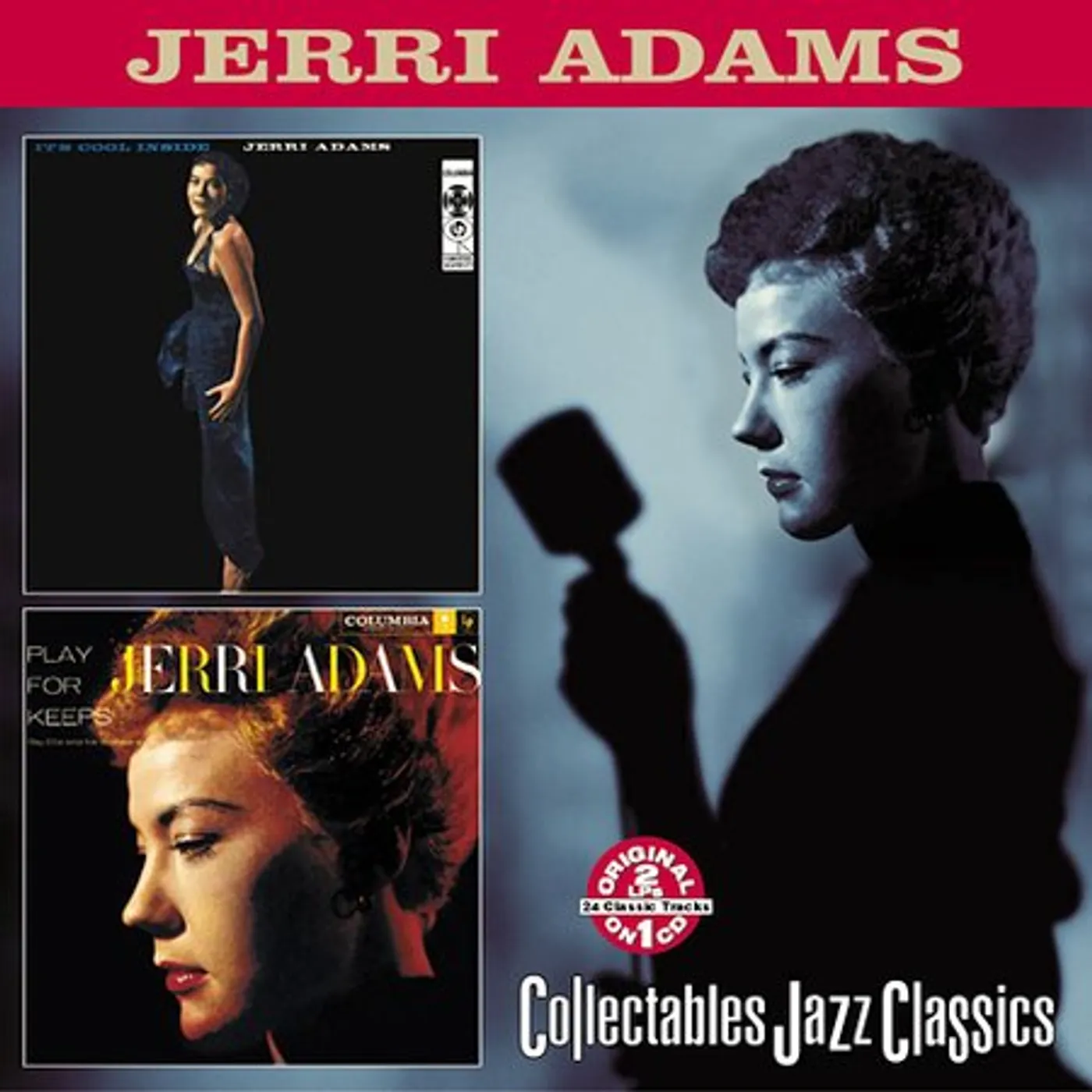 Jerri Adams IT'S COOL INSIDE / PLAY FOR KEEPS CD