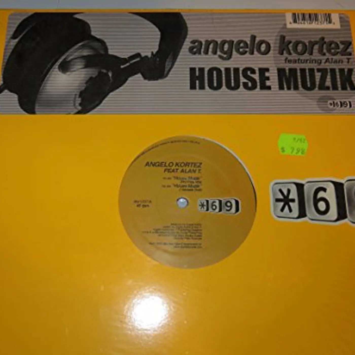 Angelo Kortez & Alan T. House Muzik Vinyl Record