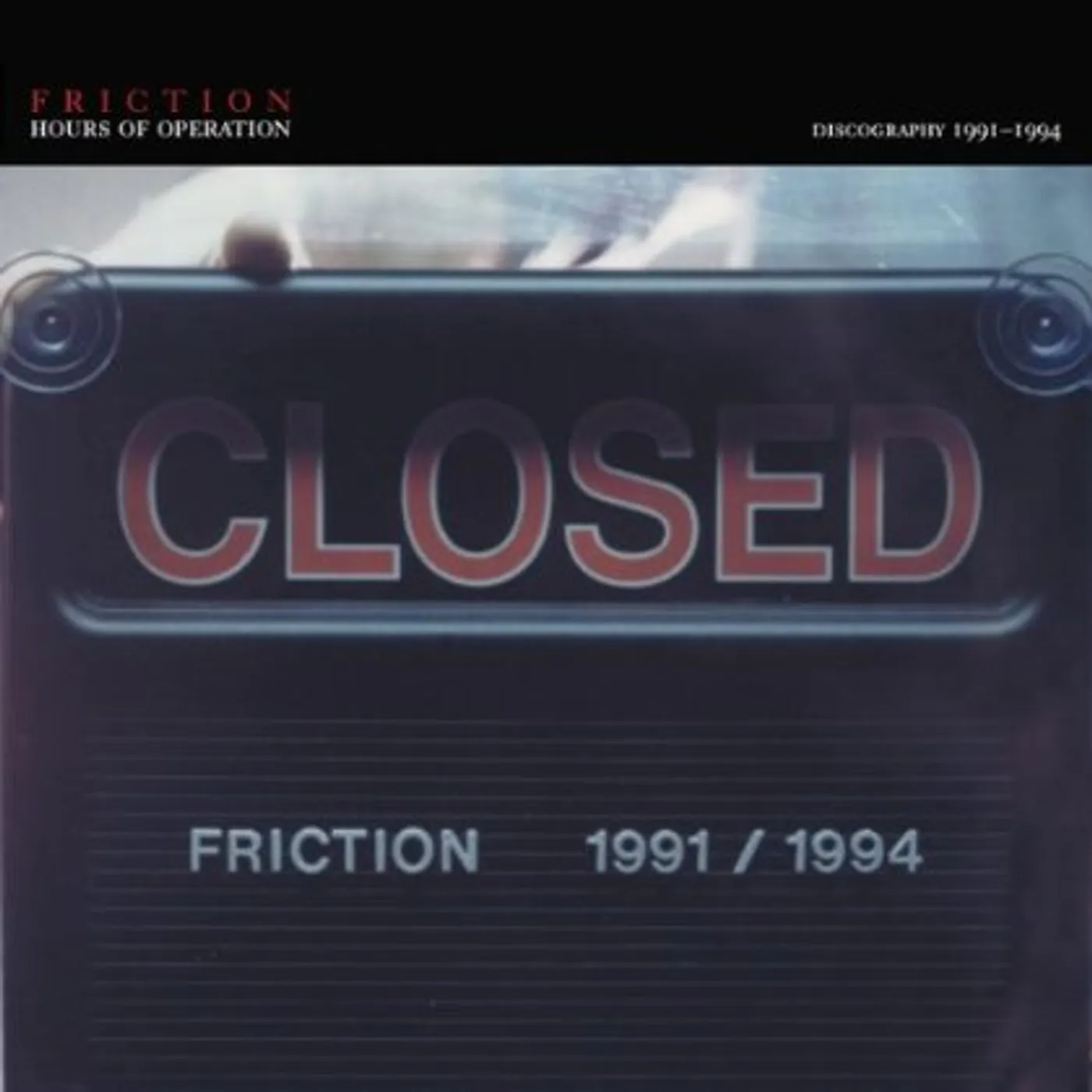 Friction DISCOGRAPHY 1991-1994 CD