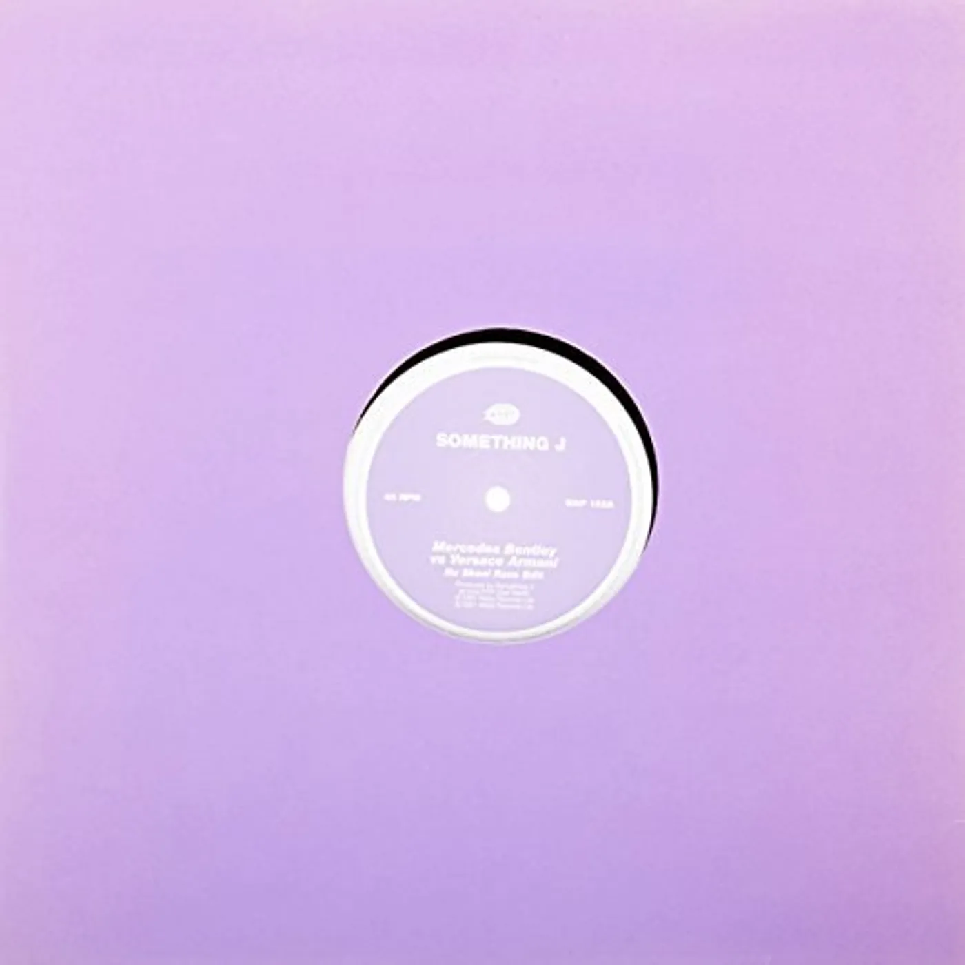 Something J / DJ Maxximus MERCEDES BENTLEY / VERSACE ARMANI Vinyl Record