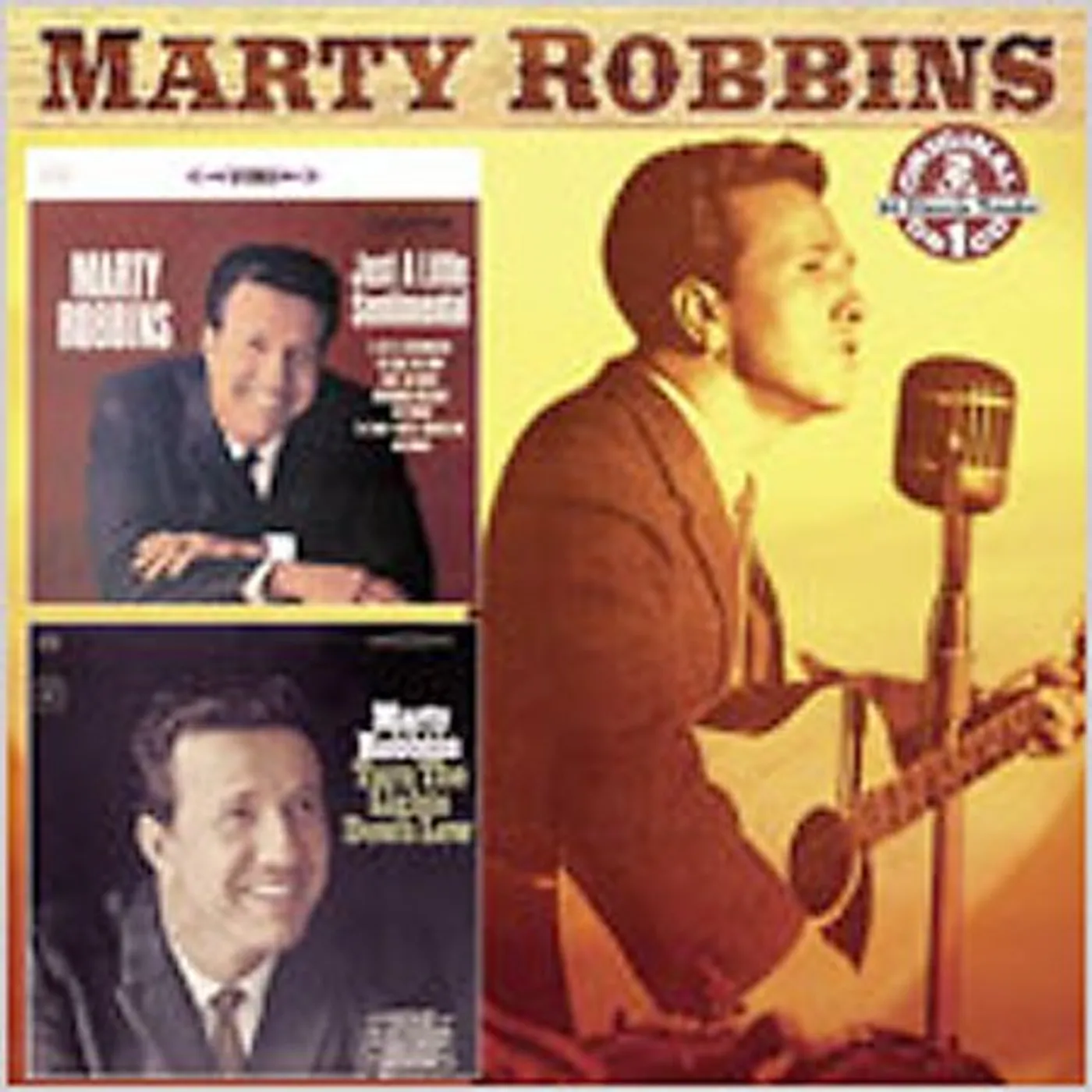 Marty Robbins JUST A LITTLE SENTIMENTAL / TURN LIGHTS DOWN LOW CD