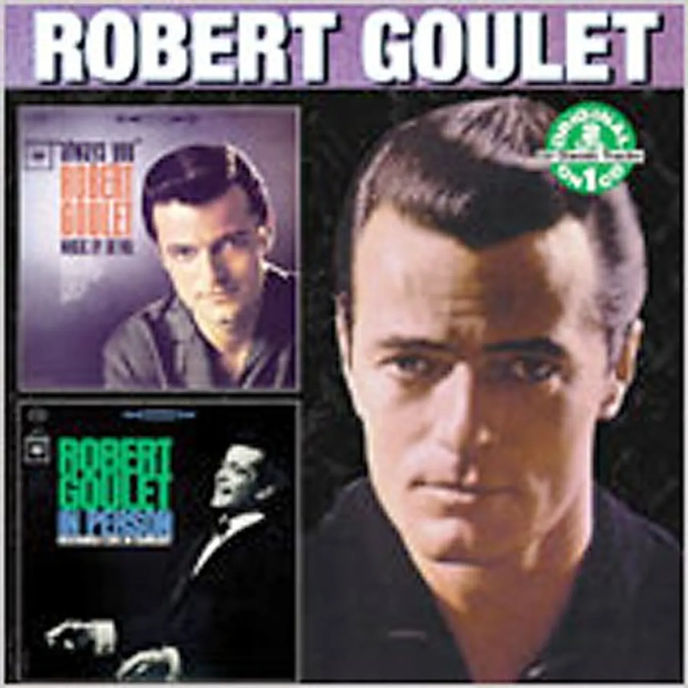 Robert Goulet ALWAYS YOU / IN PERSON CD