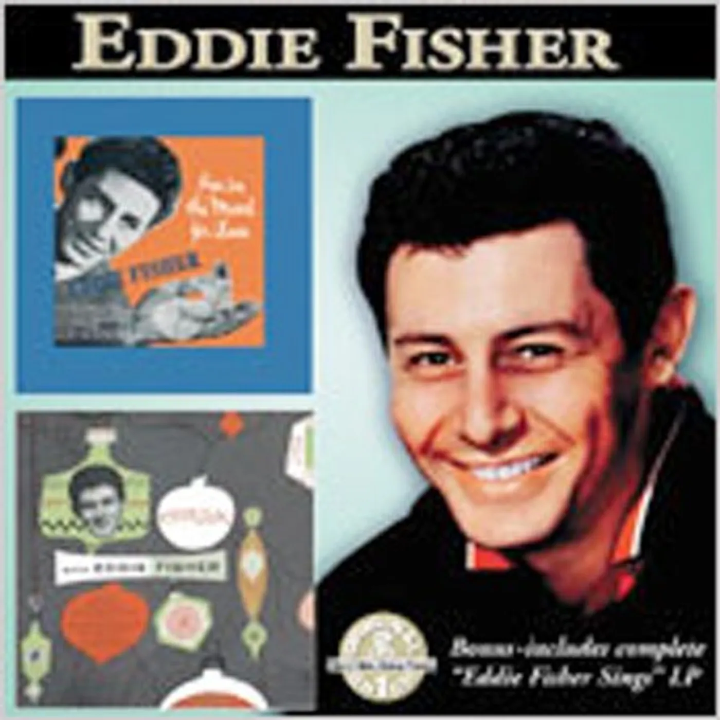 Eddie Fisher I'M IN THE MOOD FOR LOVE / CHRISTMAS / EDDIE SING CD