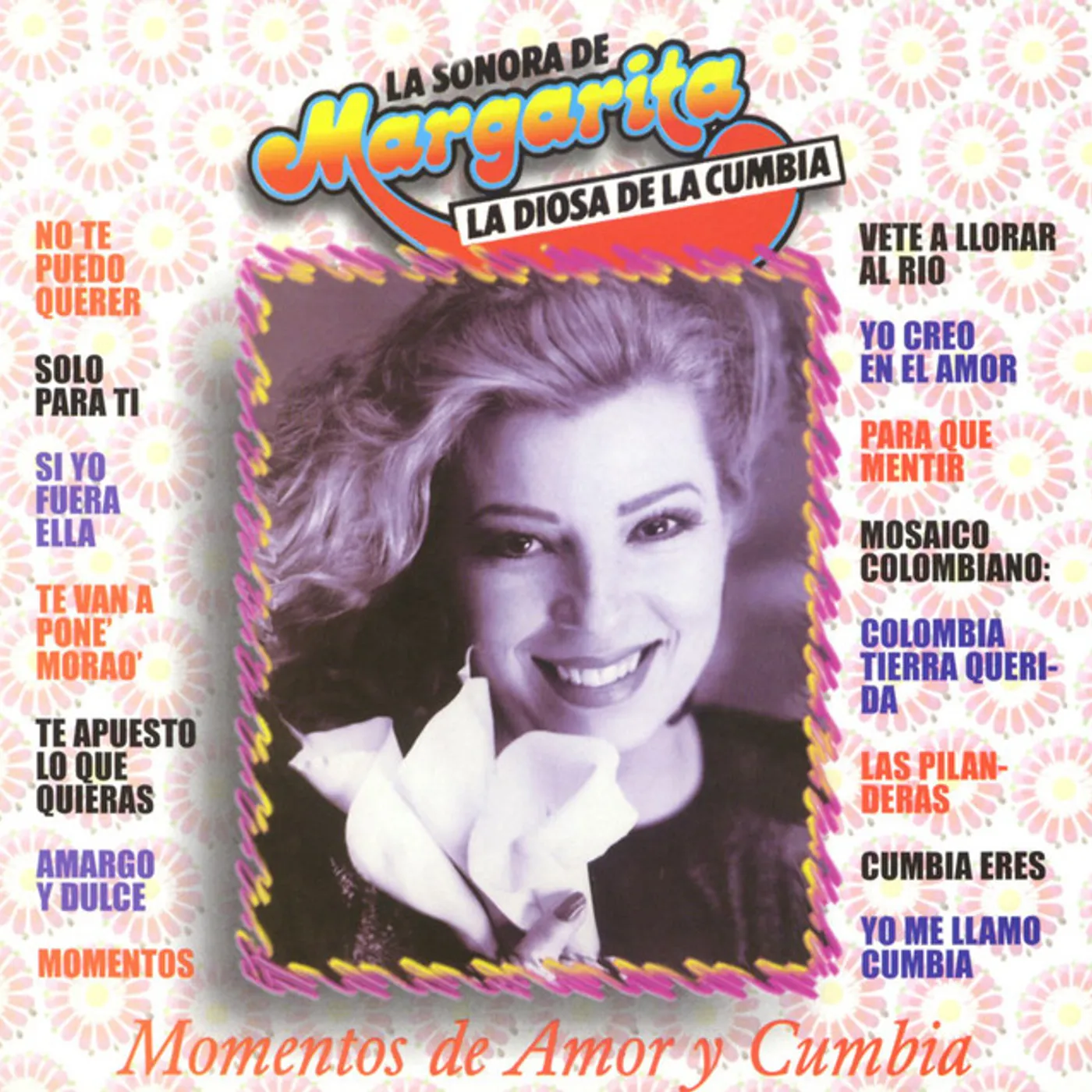 Sonora de Margarita MOMENTOS DE AMOR Y CUMBIA CD