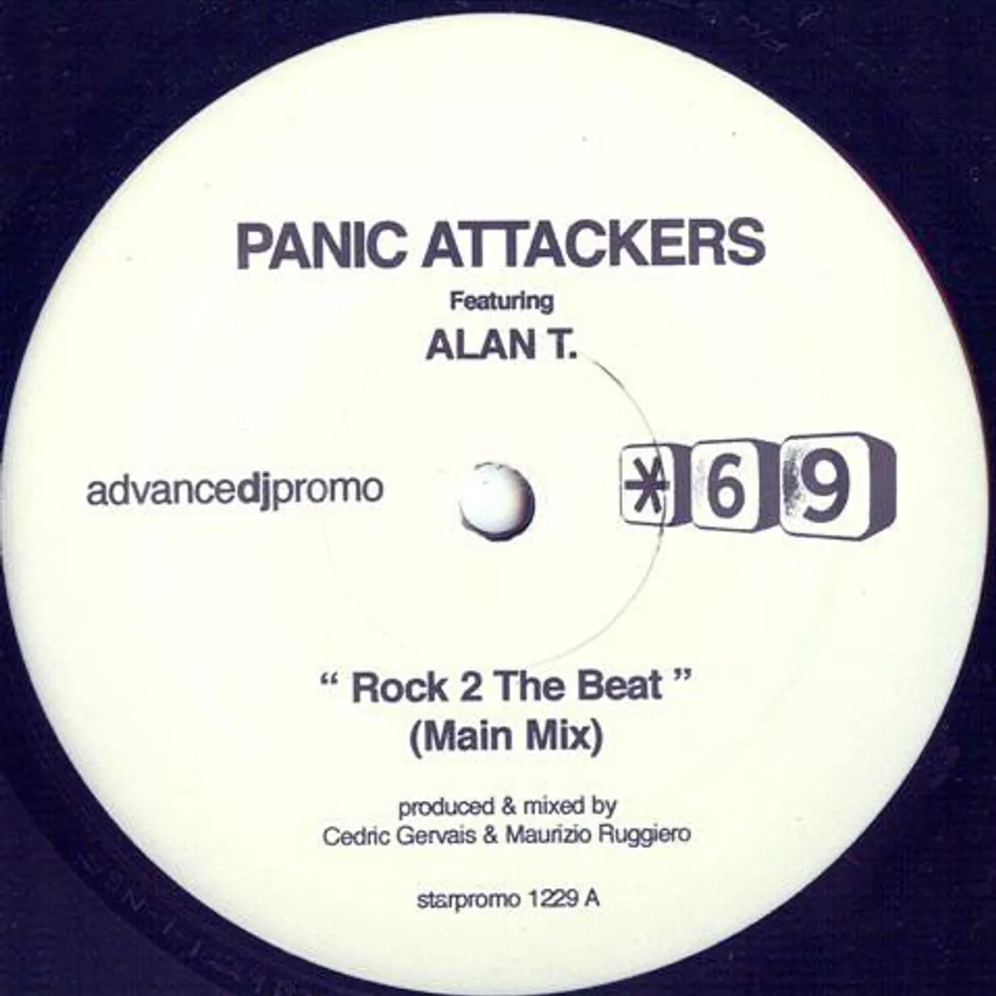 Panic Attackers (feat. Alan T.) Rock to the Beat Vinyl Record