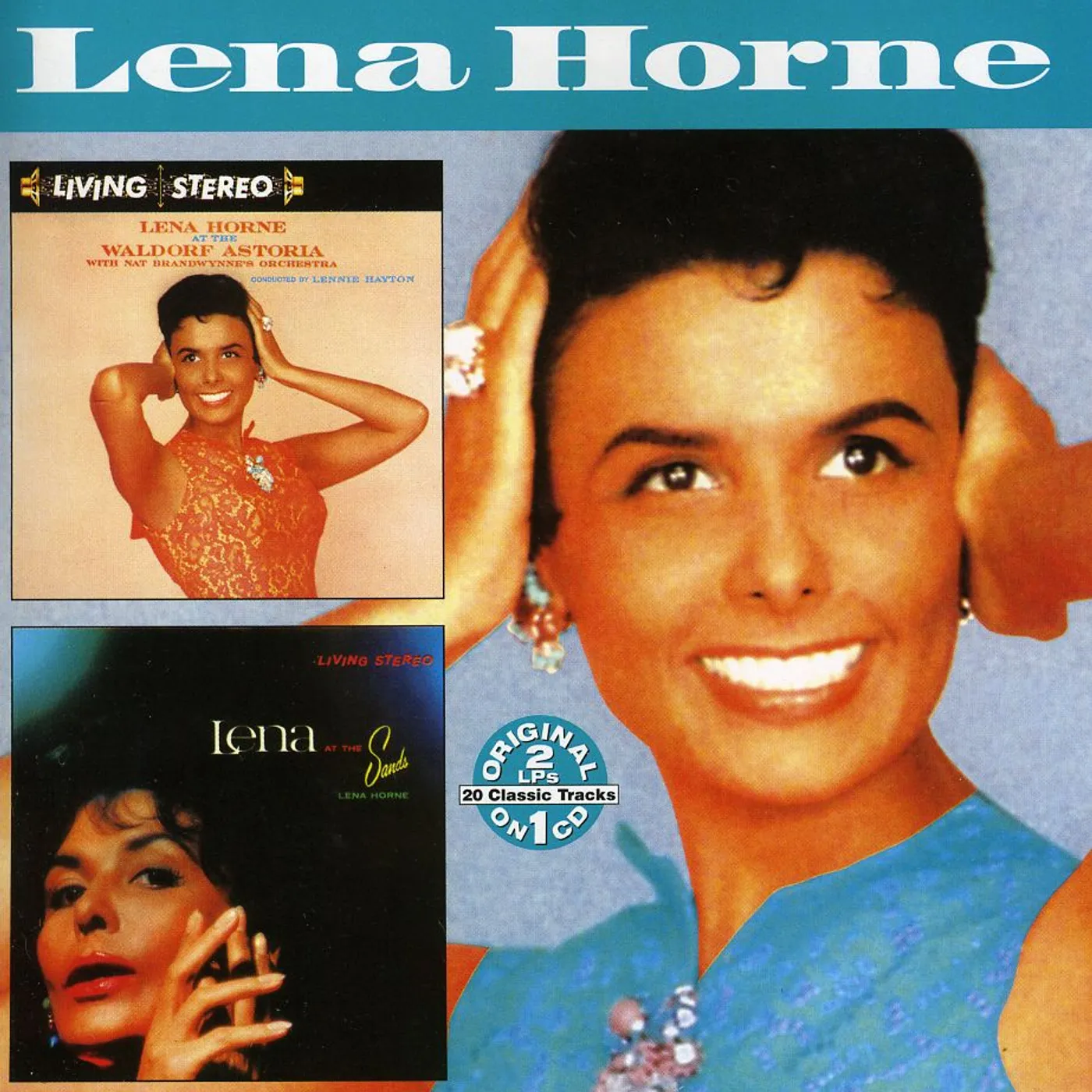 Lena Horne AT THE WALDORF ASTORIA / AT THE SANDS CD