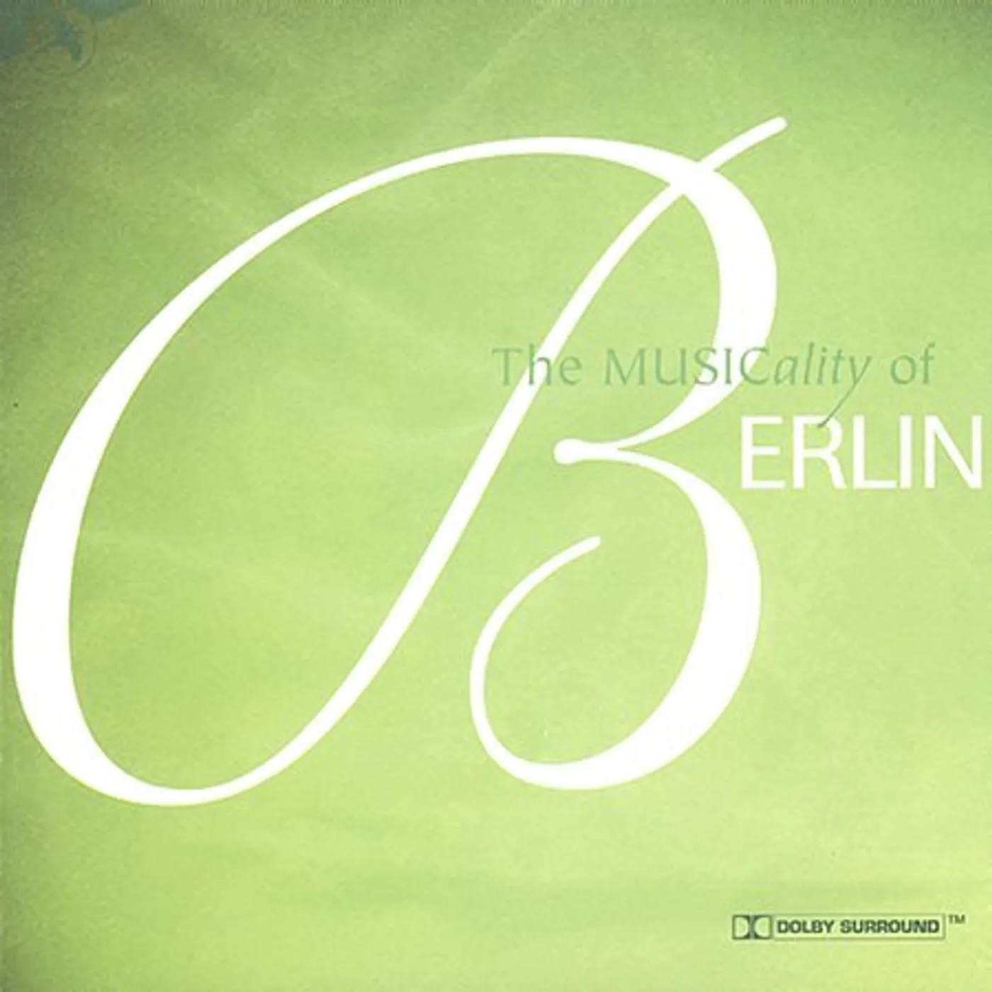 Irving Berlin MUSICALITY OF BERLIN CD