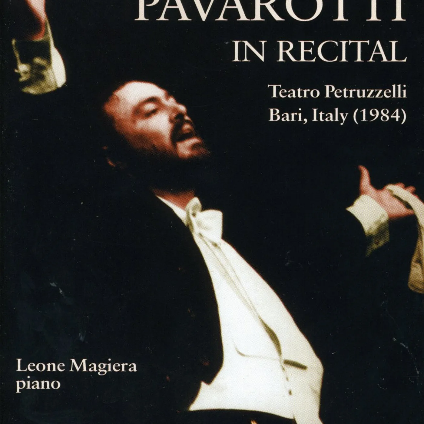 Luciano Pavarotti 1984 BARI RECITAL DVD