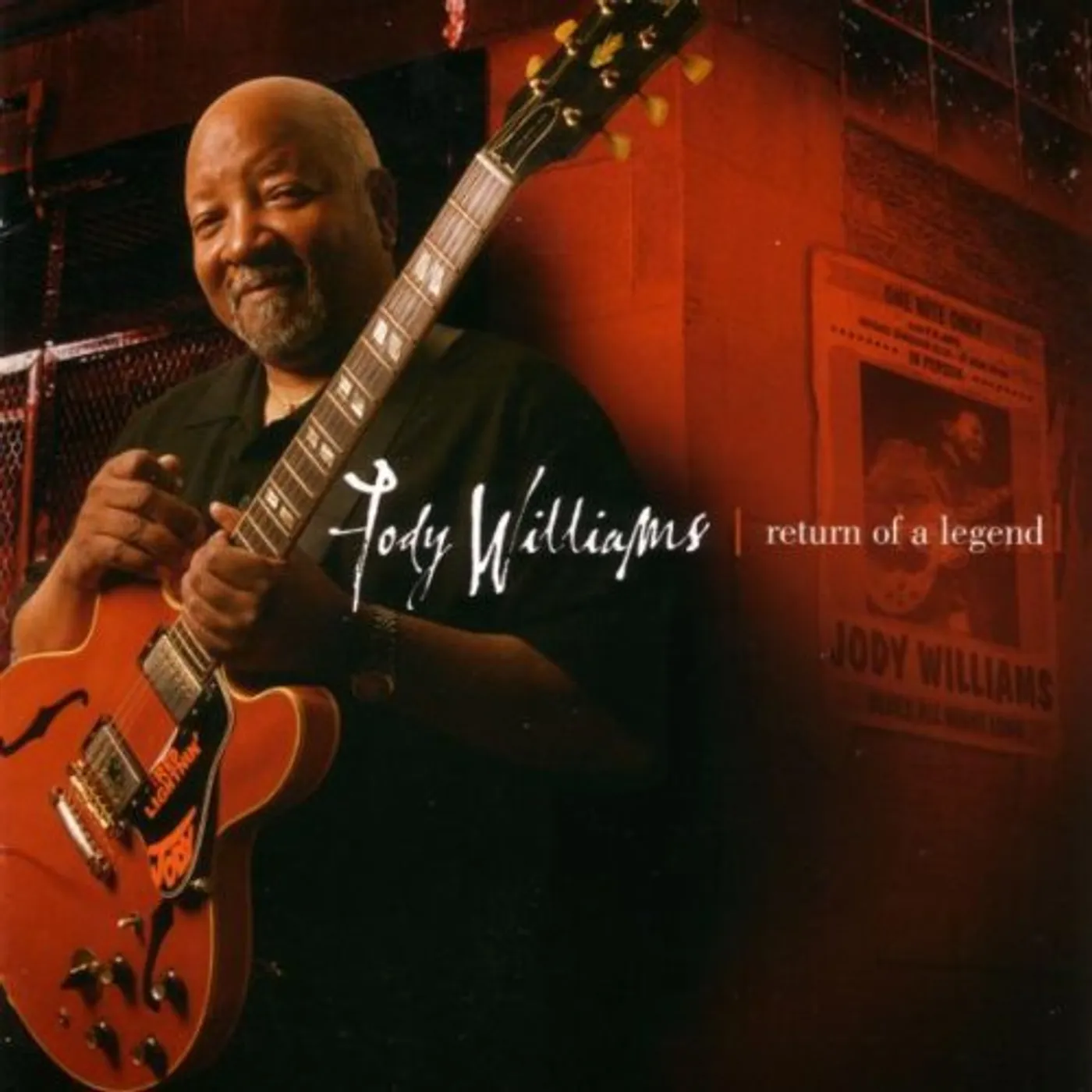 Jody Williams RETURN OF A LEGEND CD