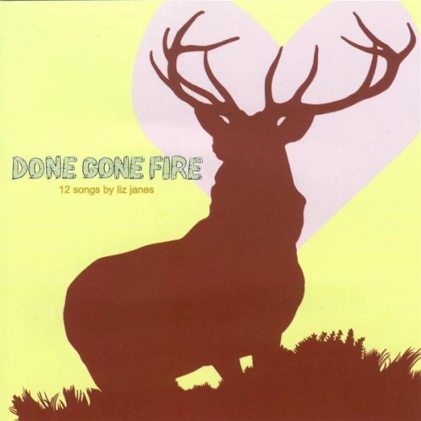 Liz Janes DONE GONE FIRE CD