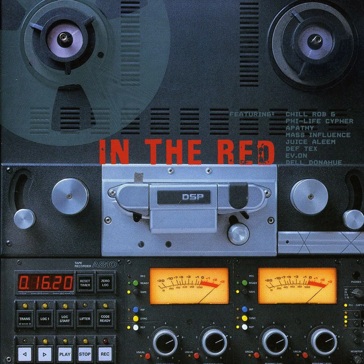Dsp IN THE RED CD