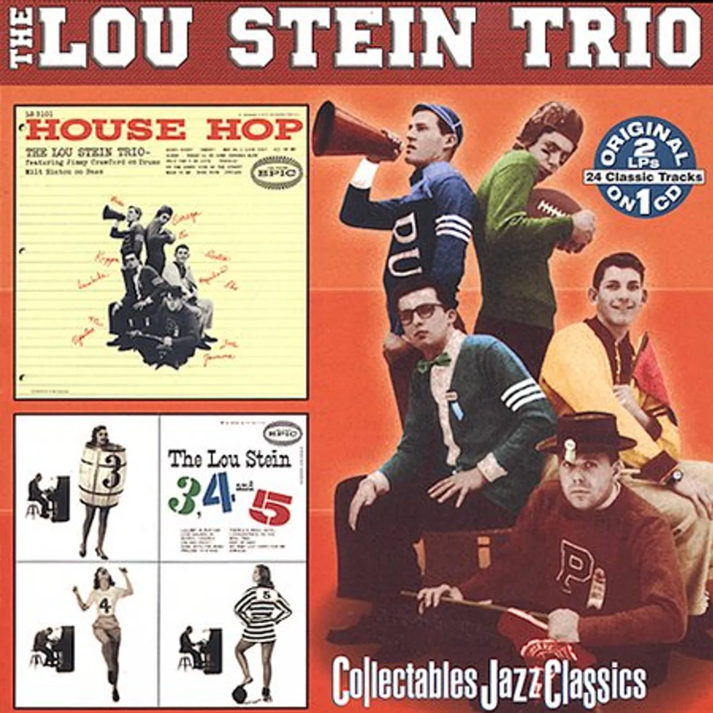 HOUSE HOP / LOU STEIN 3 4 & 5 CD