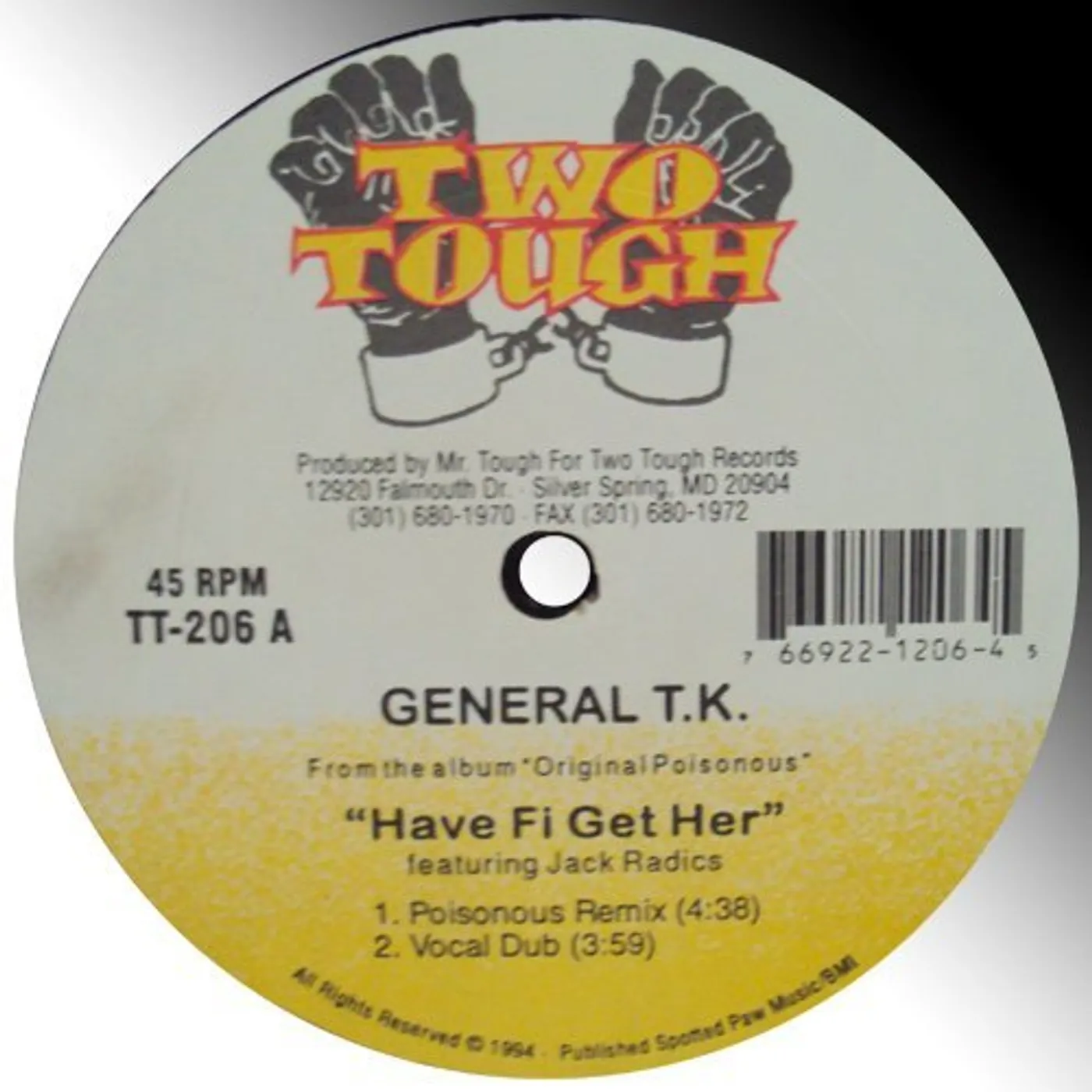 General TK HAVE FI GET HER: PREPARE Vinyl Record