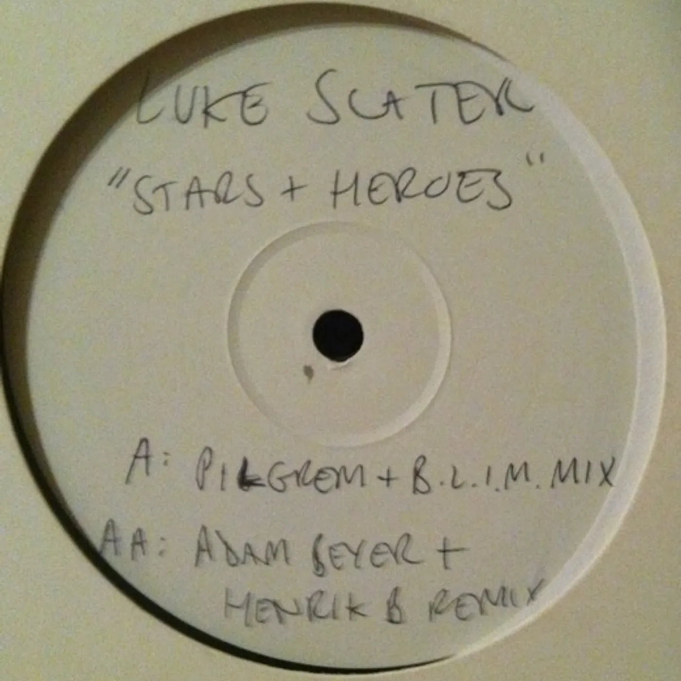 Luke Slater STARS & HEROES Vinyl Record